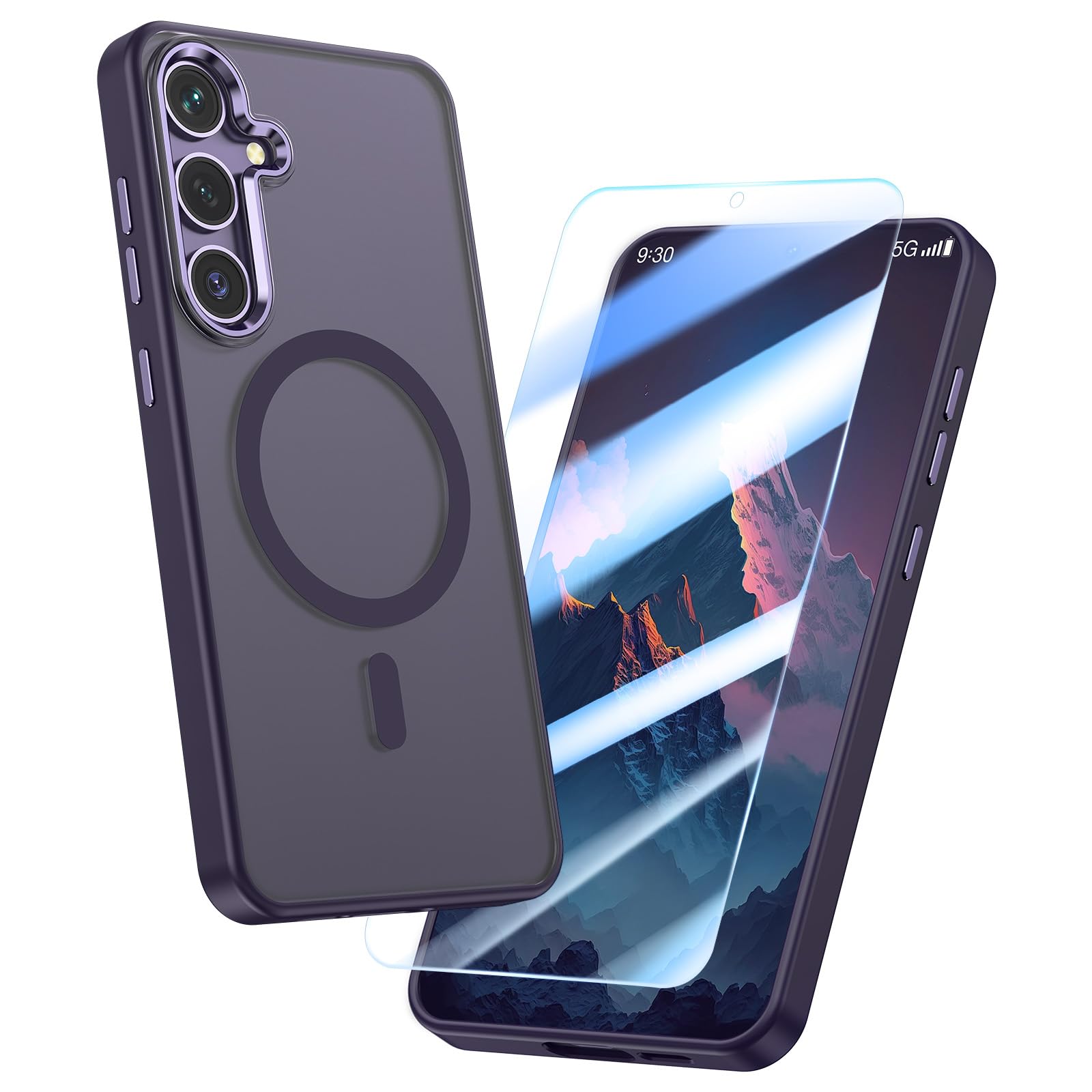 Funda Magnética Milprox Para Samsung Galaxy S25 Plus Titanium - Venta Internacional.