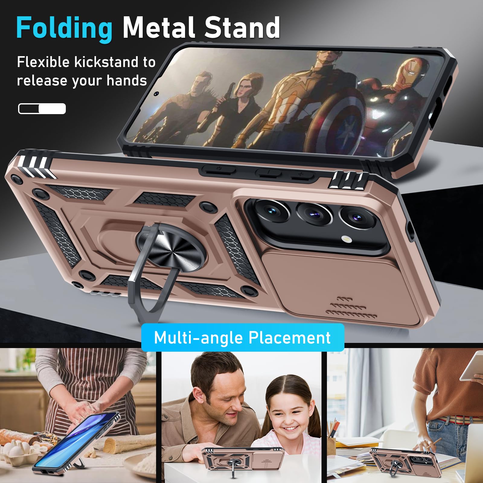 Foto 3 pulgar | Funda De Teléfono Compatible Con Janmitta Para Samsung Galaxy S25/s24 - Venta Internacional.