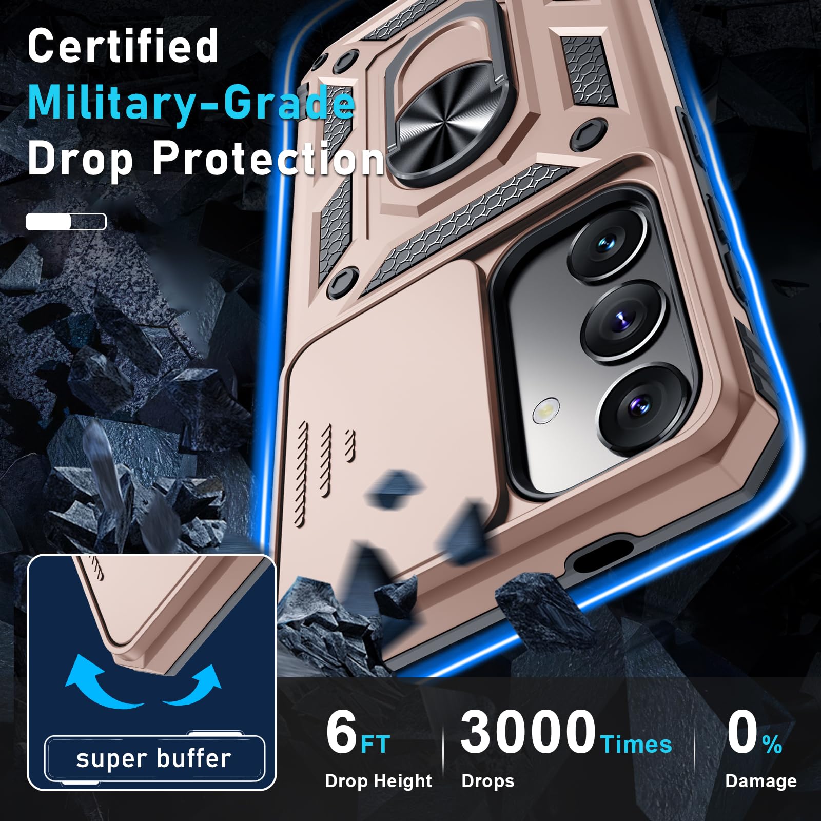 Foto 6 pulgar | Funda De Teléfono Compatible Con Janmitta Para Samsung Galaxy S25/s24 - Venta Internacional.