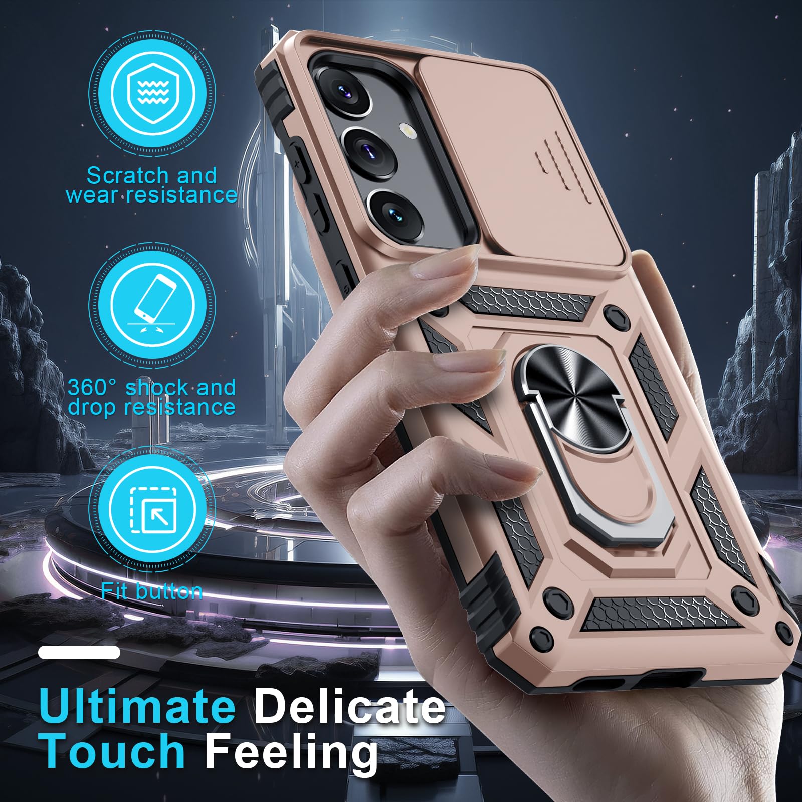 Foto 8 pulgar | Funda De Teléfono Compatible Con Janmitta Para Samsung Galaxy S25/s24 - Venta Internacional.