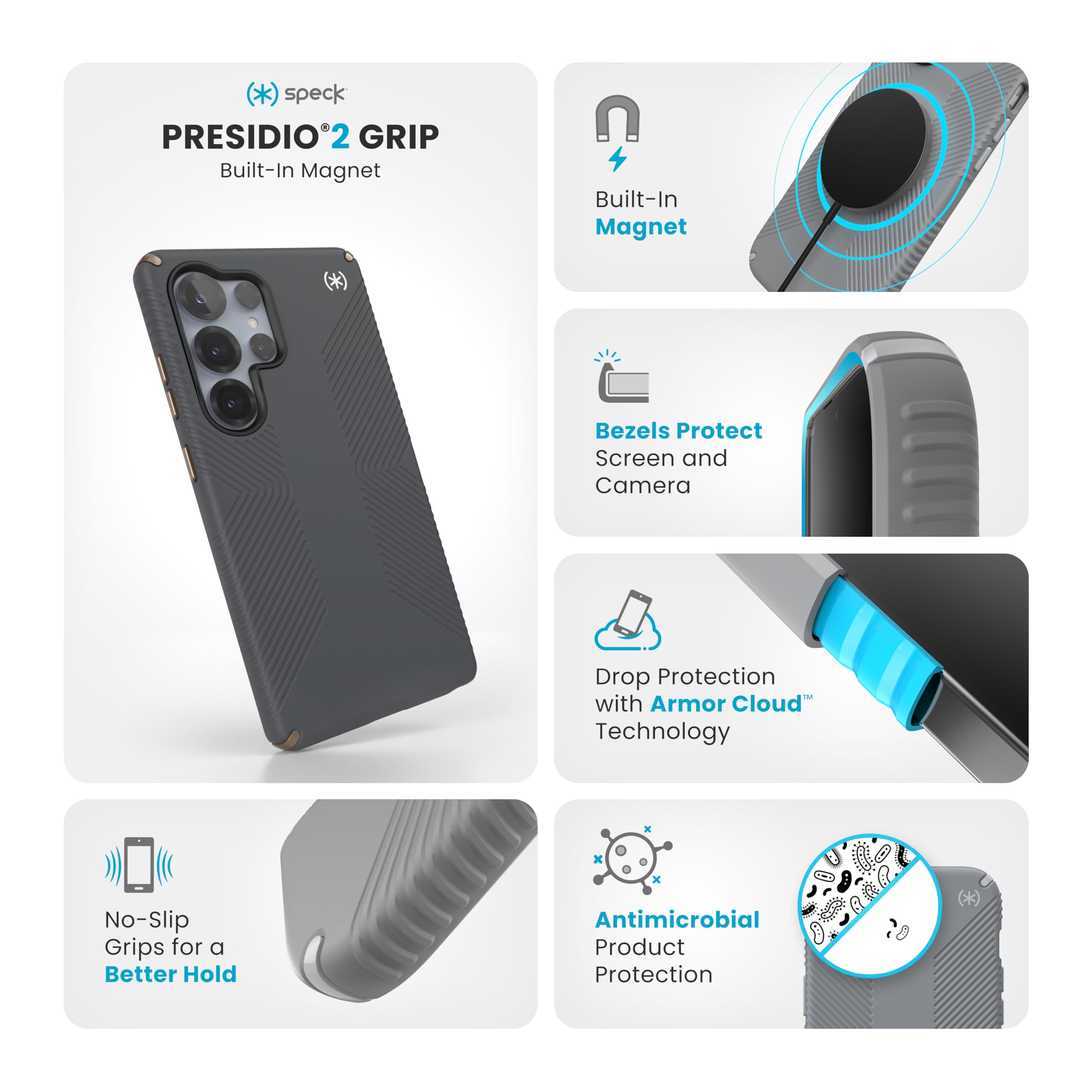 Foto 3 pulgar | Funda Speck Para Samsung Galaxy S25 Ultra Con Protección Contra Caídas De 4 M - Venta Internacional.