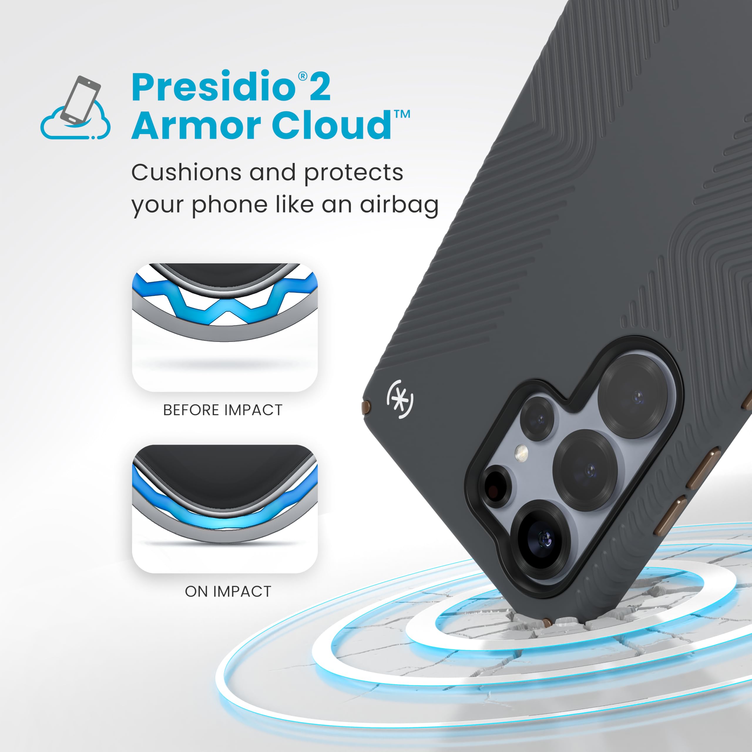 Foto 5 pulgar | Funda Speck Para Samsung Galaxy S25 Ultra Con Protección Contra Caídas De 4 M - Venta Internacional.