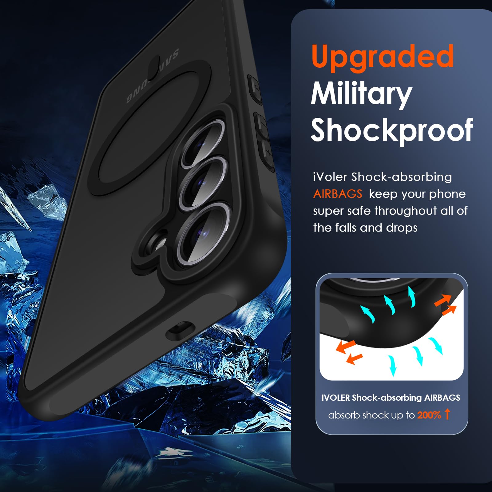 Foto 6 | Funda De Teléfono Ivoler Magnetic Para Samsung Galaxy S25 Plus 5g - Venta Internacional.