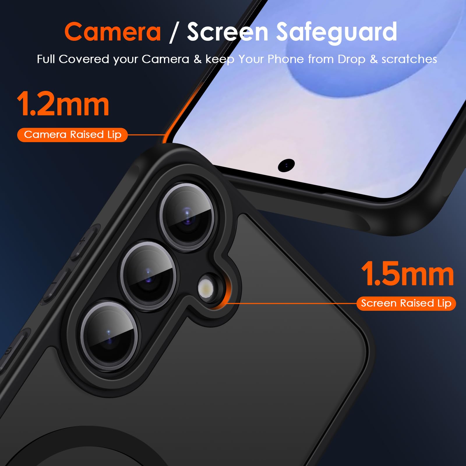 Foto 8 pulgar | Funda De Teléfono Ivoler Magnetic Para Samsung Galaxy S25 Plus 5g - Venta Internacional.