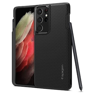 Foto 1 | Funda Spigen Liquid Air P Para El Galaxy S21 Ultra 5g, Color Negro Mate - Venta Internacional.