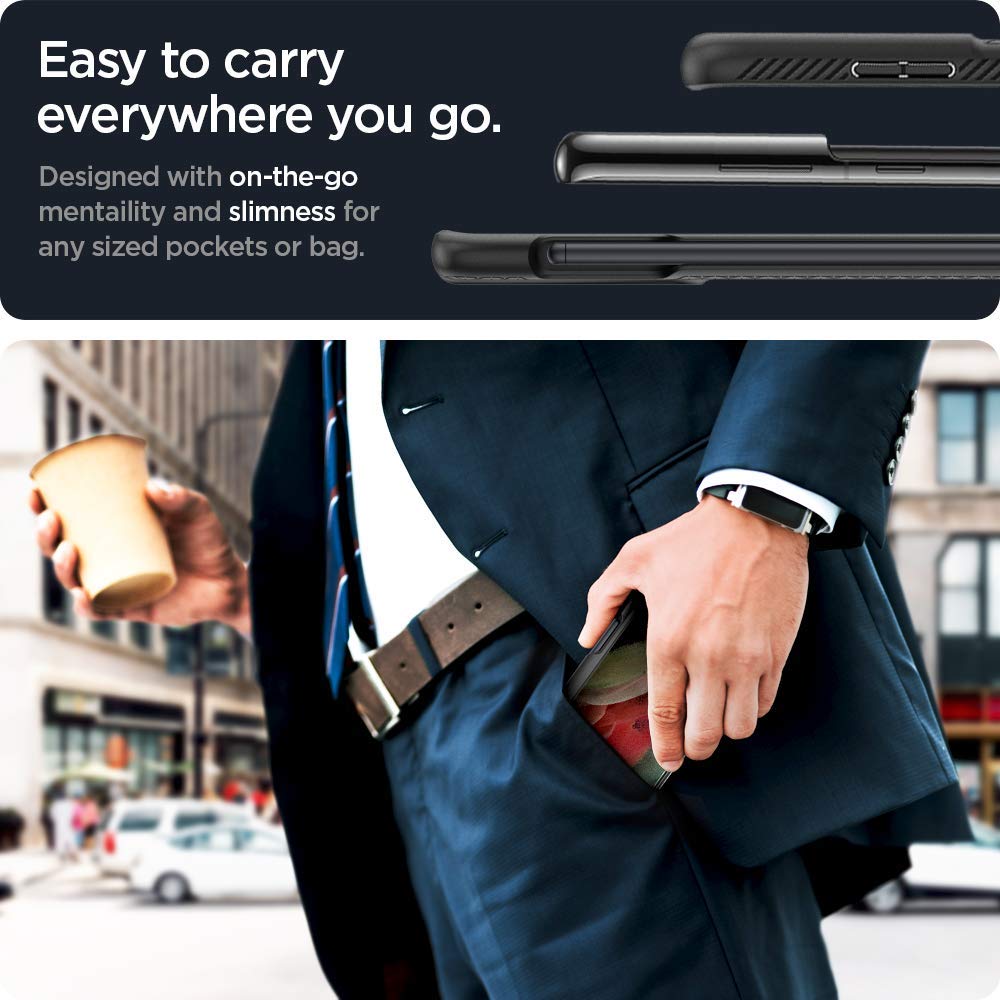 Foto 8 pulgar | Funda Spigen Liquid Air P Para El Galaxy S21 Ultra 5g, Color Negro Mate - Venta Internacional.
