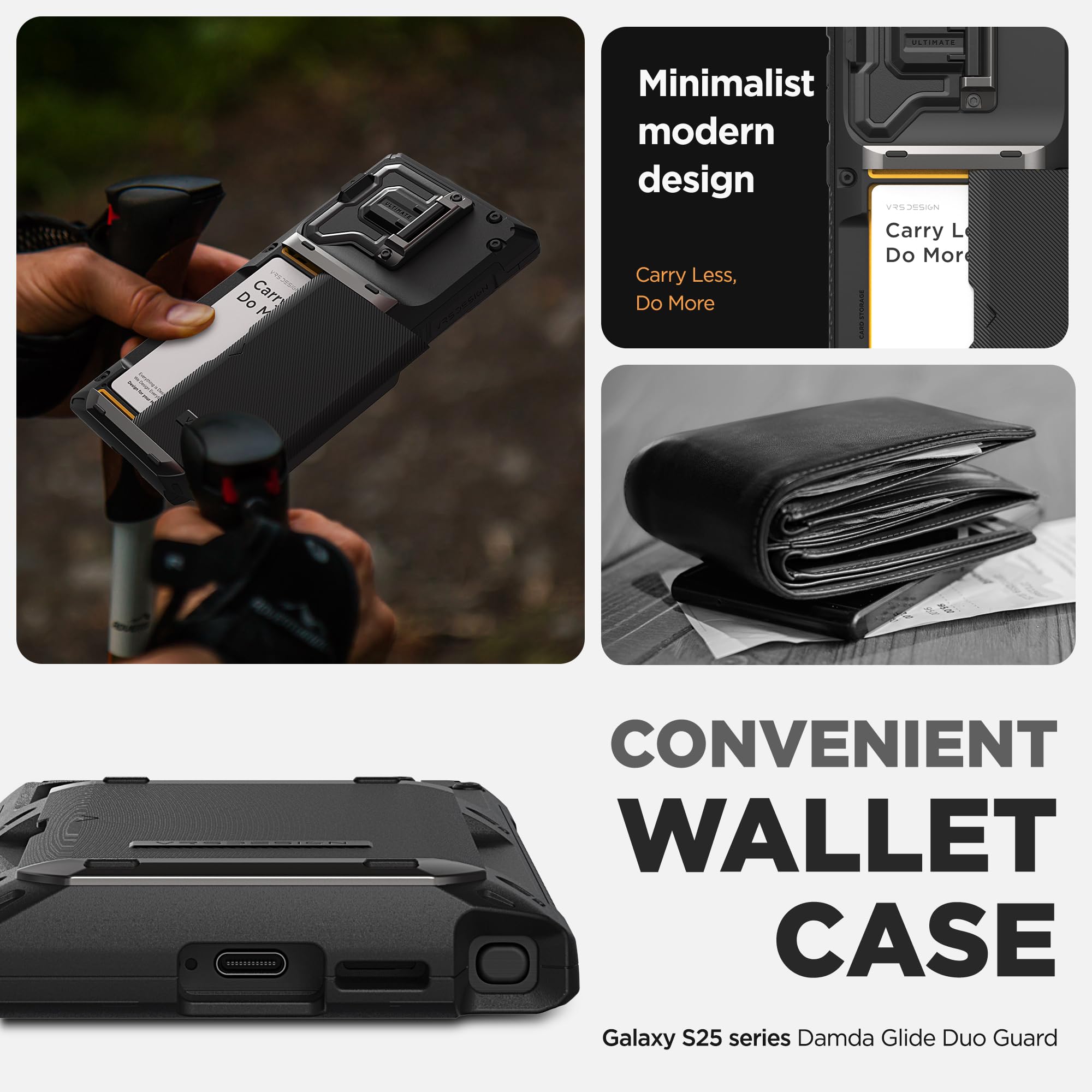 Foto 4 pulgar | Funda Vrs Design Damda Glide Duoguard Para Samsung Galaxy S25 Ultra - Venta Internacional.