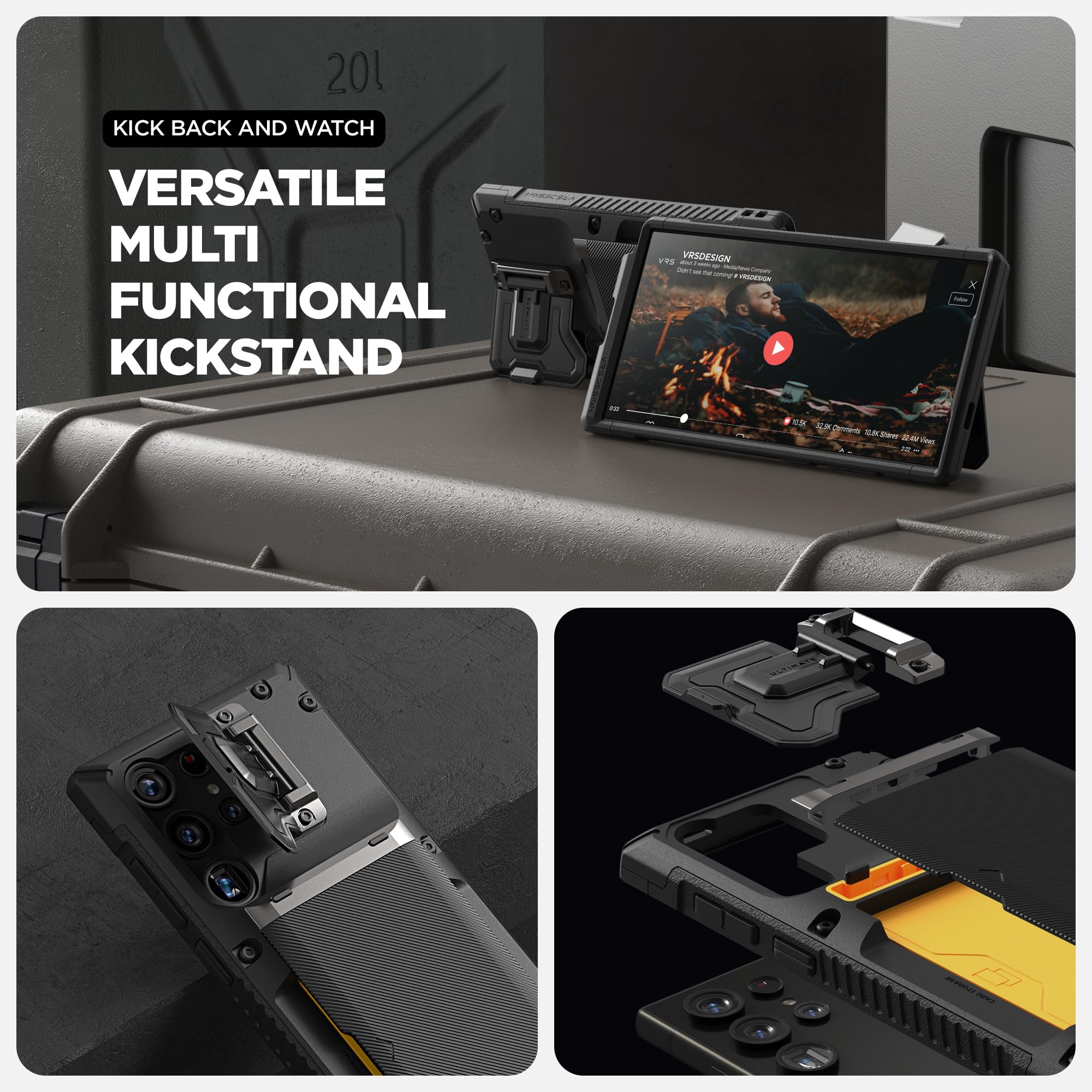 Foto 5 | Funda Vrs Design Damda Glide Duoguard Para Samsung Galaxy S25 Ultra - Venta Internacional.