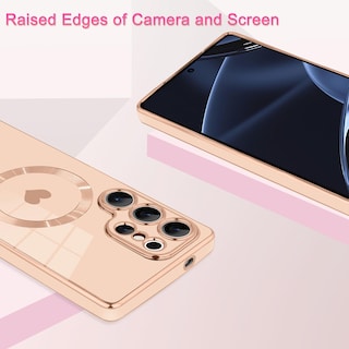 Foto 3 | Funda Magnética Aigomara Para Samsung Galaxy S25 Ultra Pink - Venta Internacional.