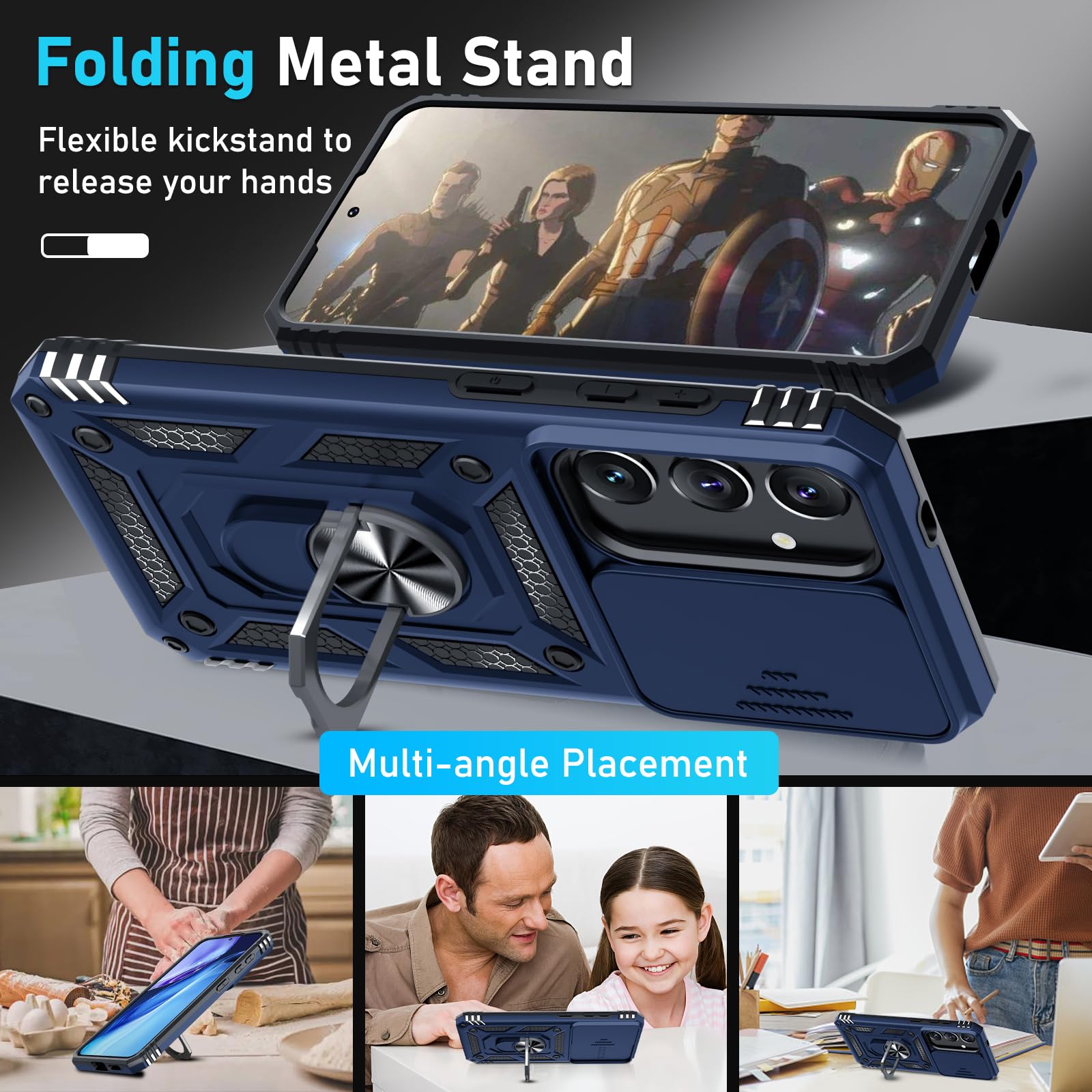 Foto 2 | Funda De Teléfono Compatible Con Janmitta Para Samsung Galaxy S25/s24 Plus - Venta Internacional.