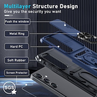 Foto 4 | Funda De Teléfono Compatible Con Janmitta Para Samsung Galaxy S25/s24 Plus - Venta Internacional.