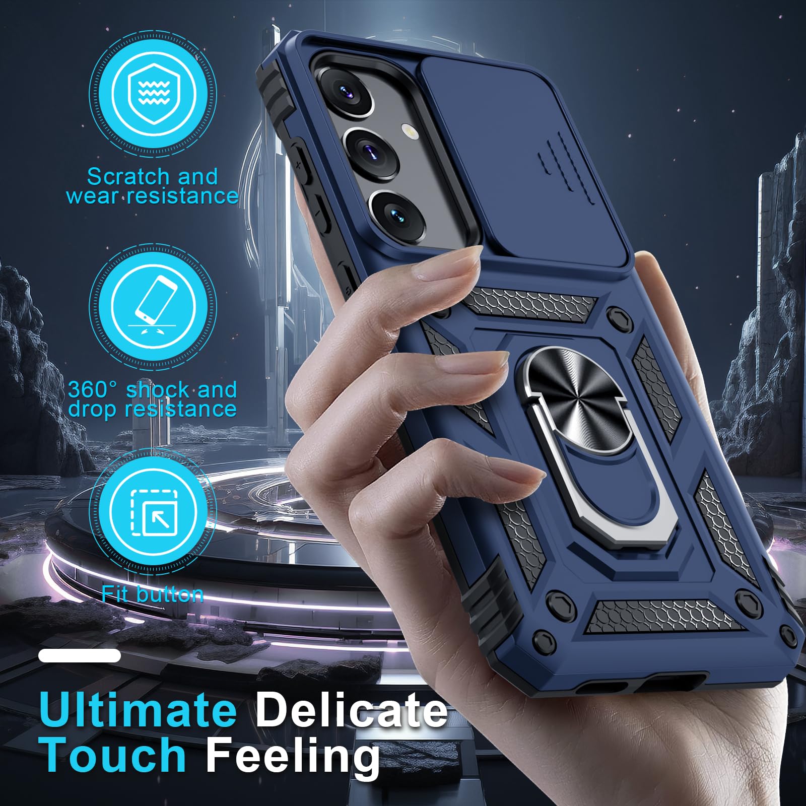 Foto 8 pulgar | Funda De Teléfono Compatible Con Janmitta Para Samsung Galaxy S25/s24 Plus - Venta Internacional.