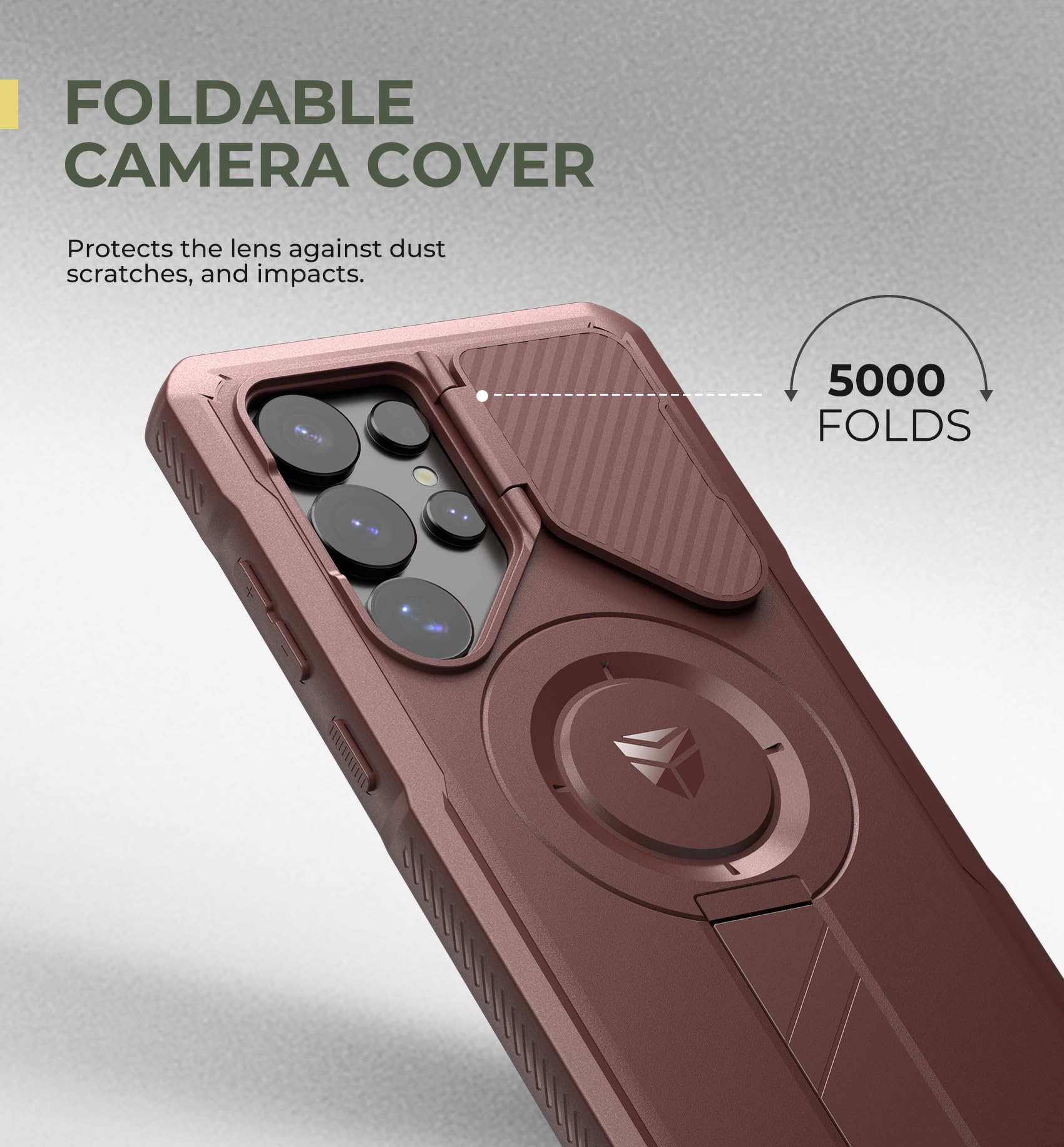 Foto 5 pulgar | Funda Dexnor Para Samsung Galaxy S25 Ultra Con Funda De Cámara - Venta Internacional.
