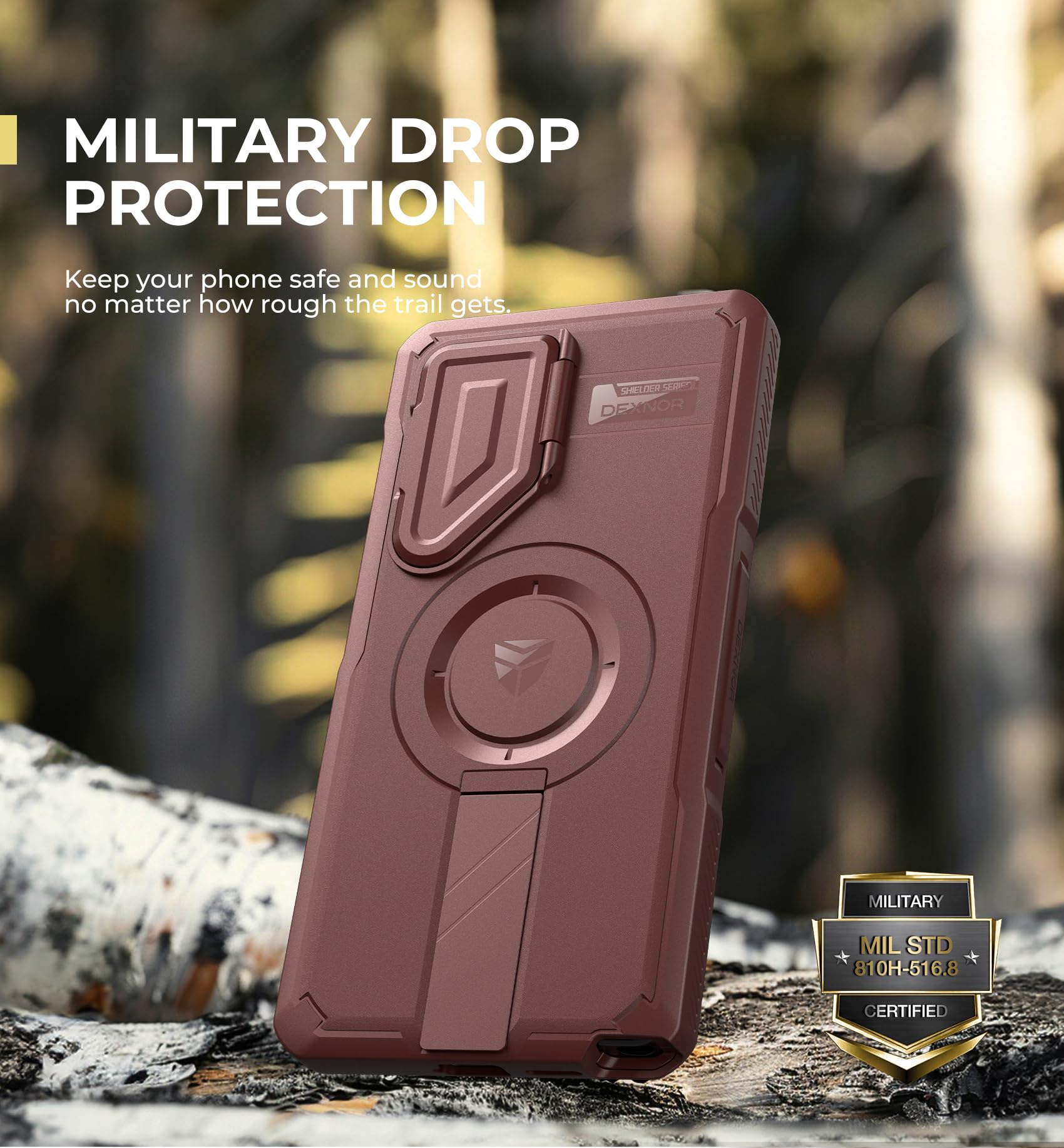 Foto 7 pulgar | Funda Dexnor Para Samsung Galaxy S25 Ultra Con Funda De Cámara - Venta Internacional.