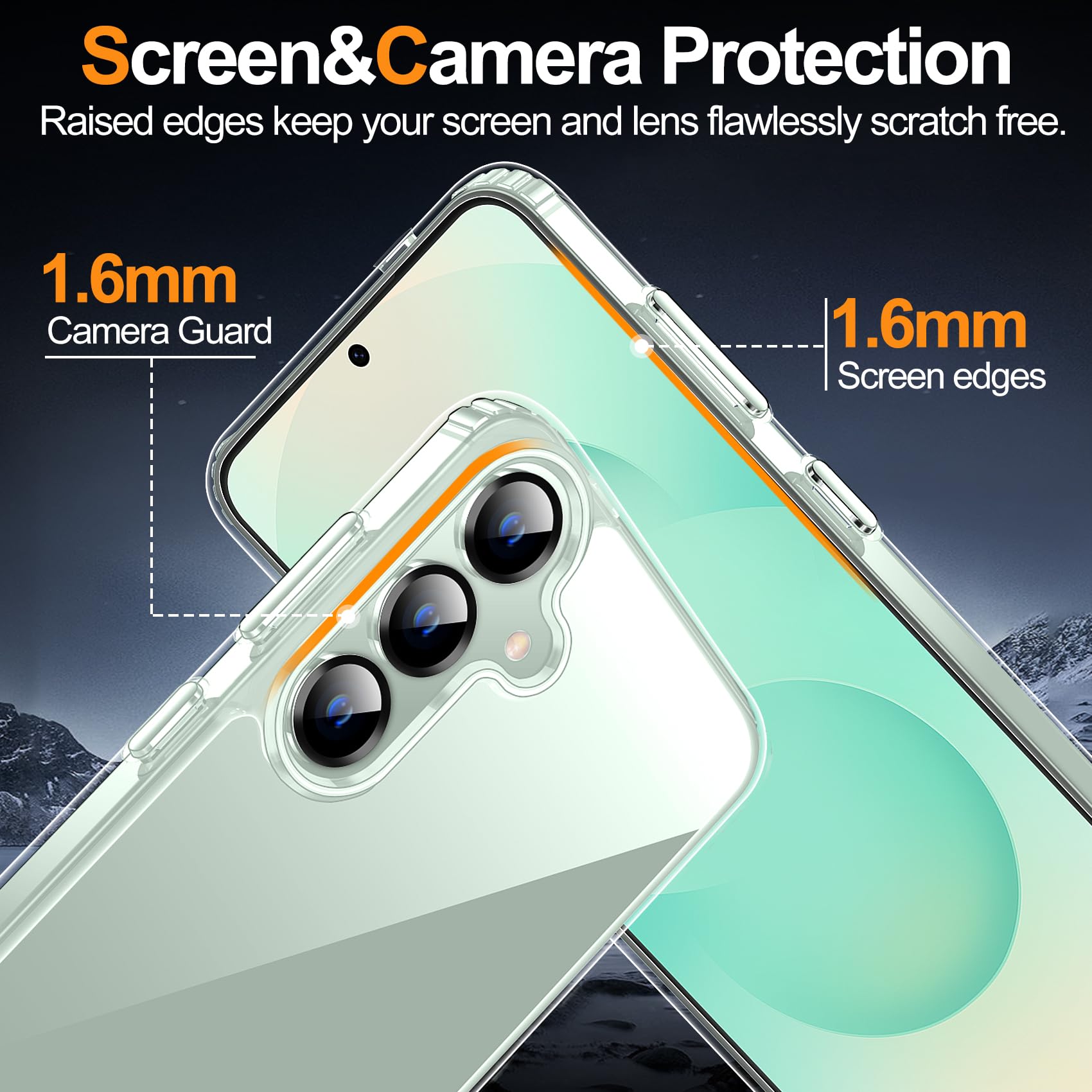 Foto 6 | Funda De Teléfono Mozoter Diseñada Para Samsung Galaxy S25 Plus - Venta Internacional.