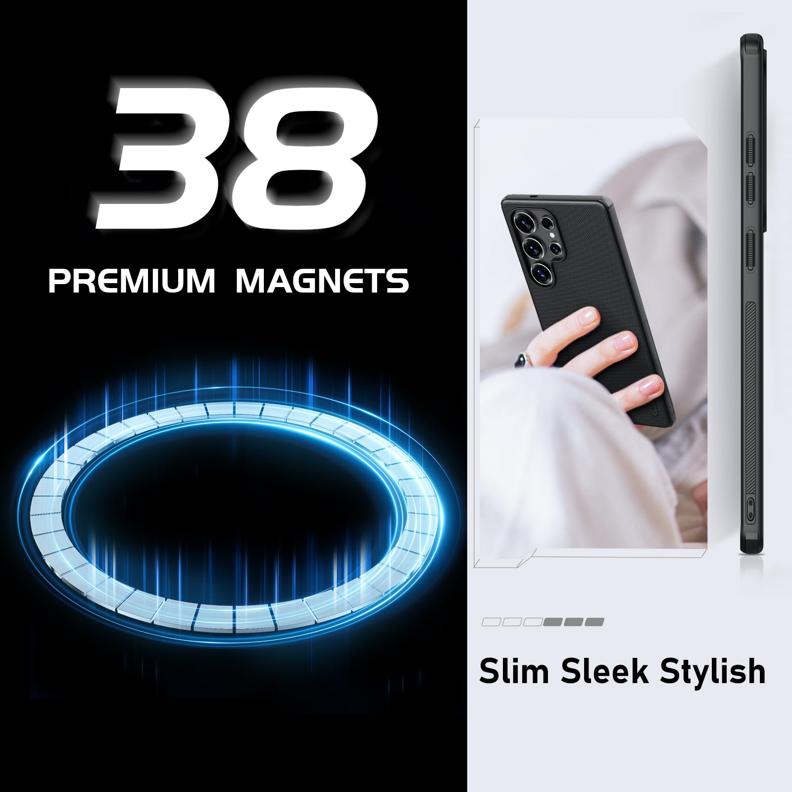 Foto 3 pulgar | Funda Magnética Nillkin Para Samsung Galaxy S25 Ultra - Venta Internacional.