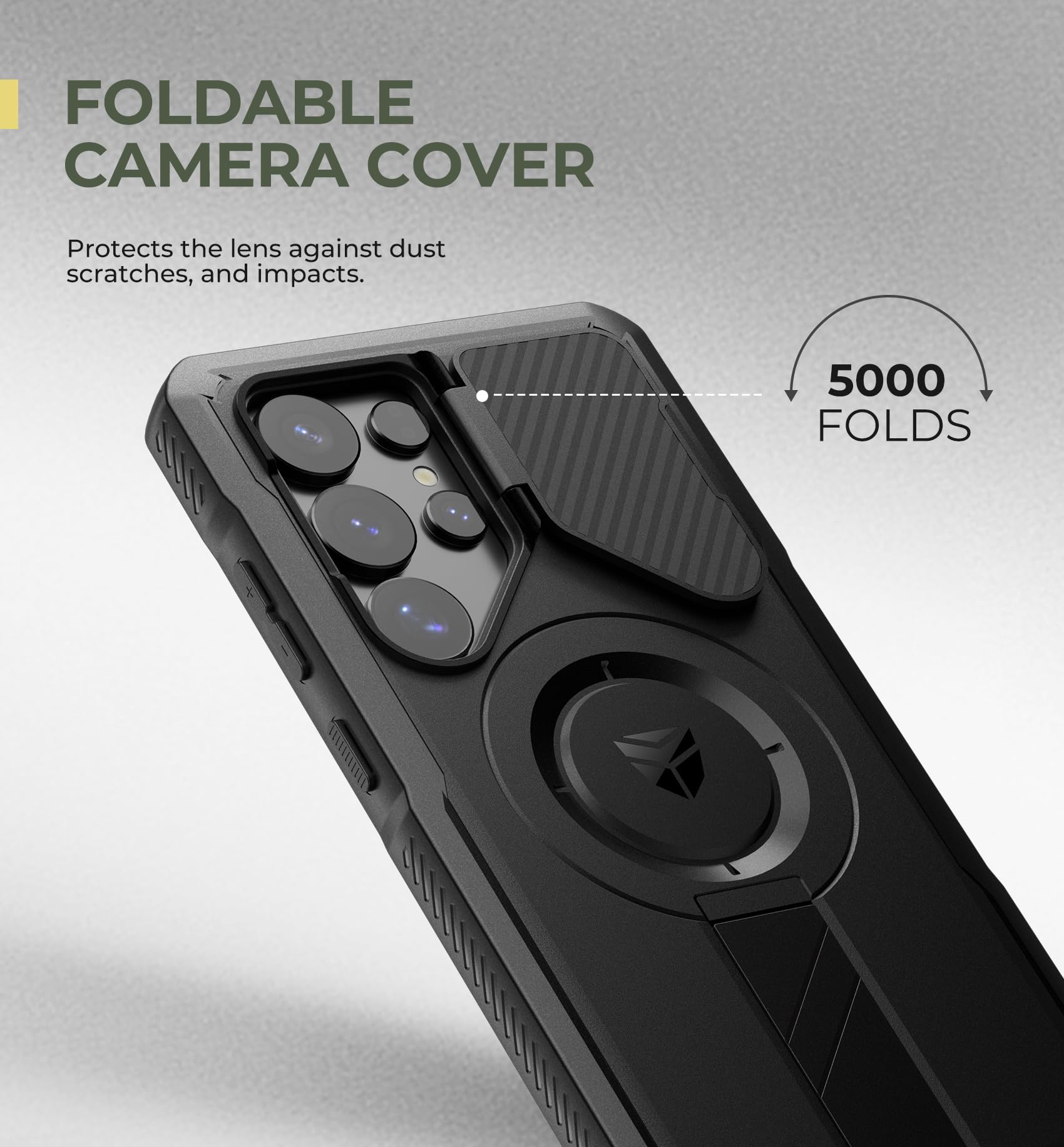Foto 4 | Funda Dexnor Para Samsung Galaxy S25 Ultra Con Funda De Cámara Negra - Venta Internacional.
