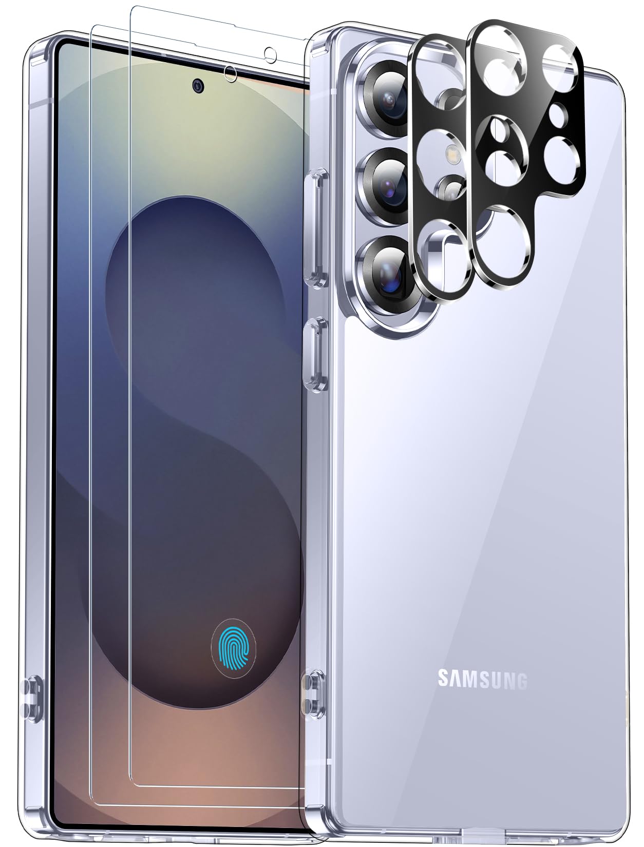 Foto 2 pulgar | Funda De Teléfono Spidercase Para Samsung Galaxy S25 Ultra Clear - Venta Internacional.