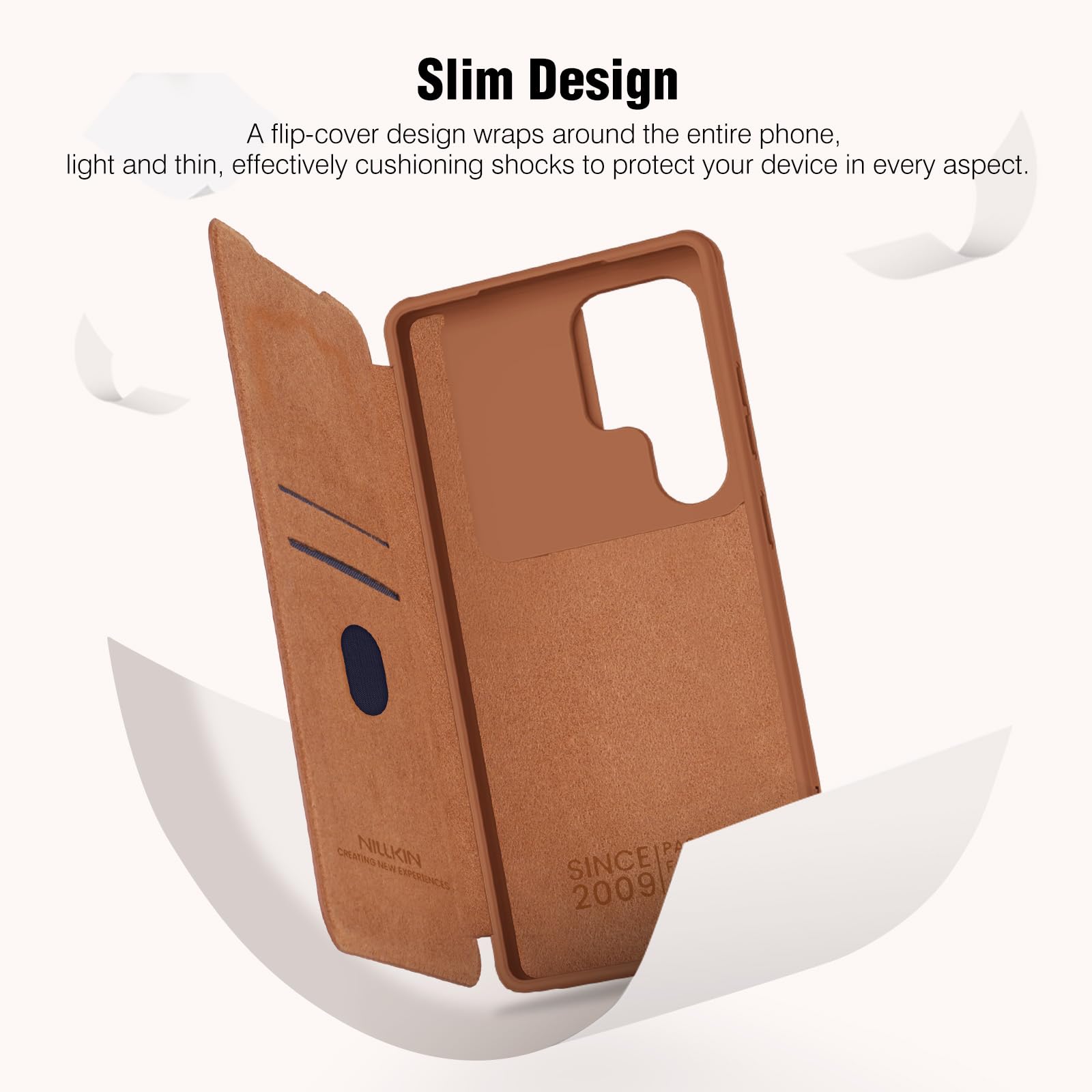 Foto 6 pulgar | Funda De Teléfono Nillkin Wallet Con Funda De Cámara Para Samsung S25 Ultra - Venta Internacional.