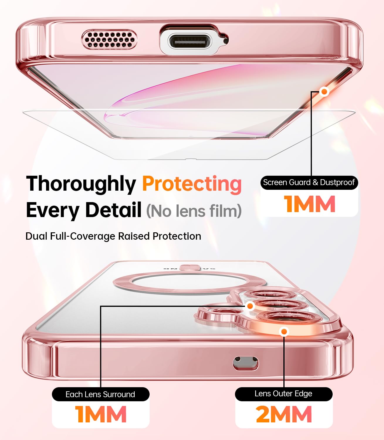 Foto 4 pulgar | Funda De Teléfono Meifigno Diseñada Para Samsung Galaxy S25 Plus - Venta Internacional.