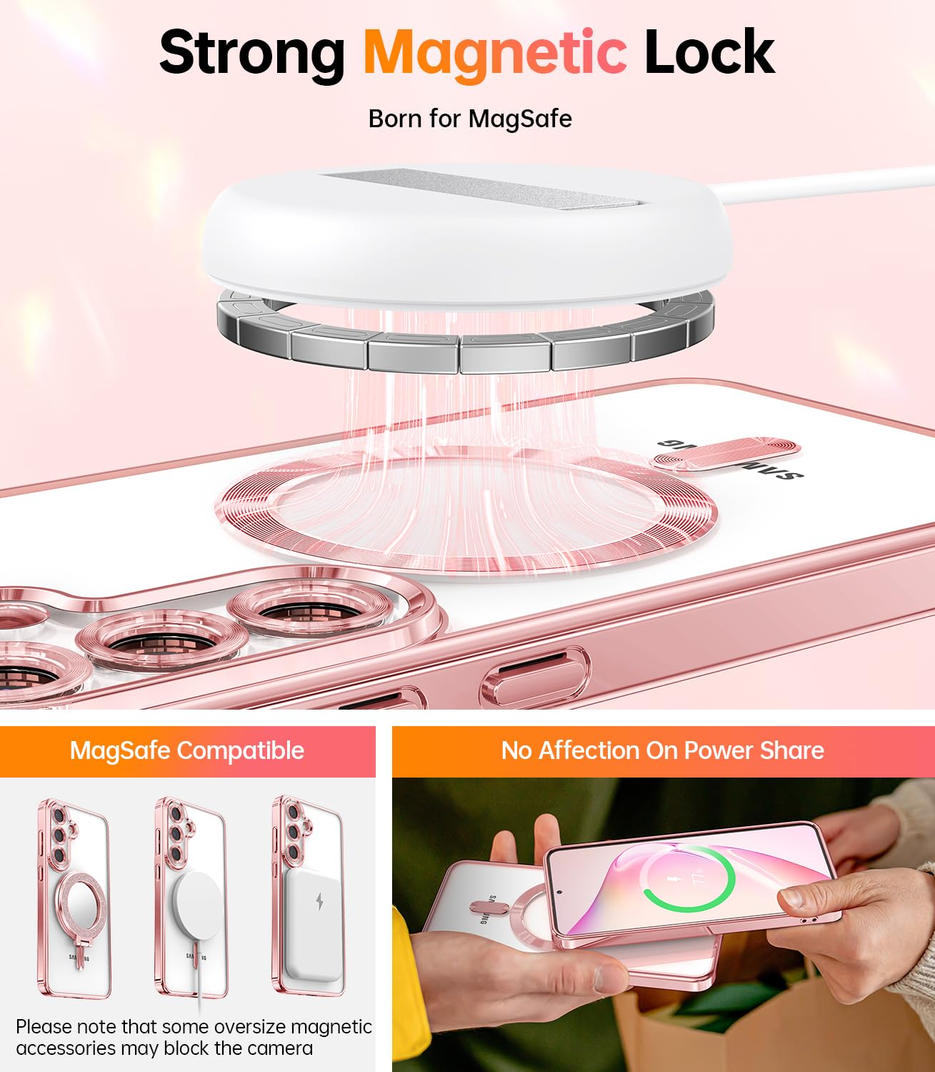 Foto 6 pulgar | Funda De Teléfono Meifigno Diseñada Para Samsung Galaxy S25 Plus - Venta Internacional.