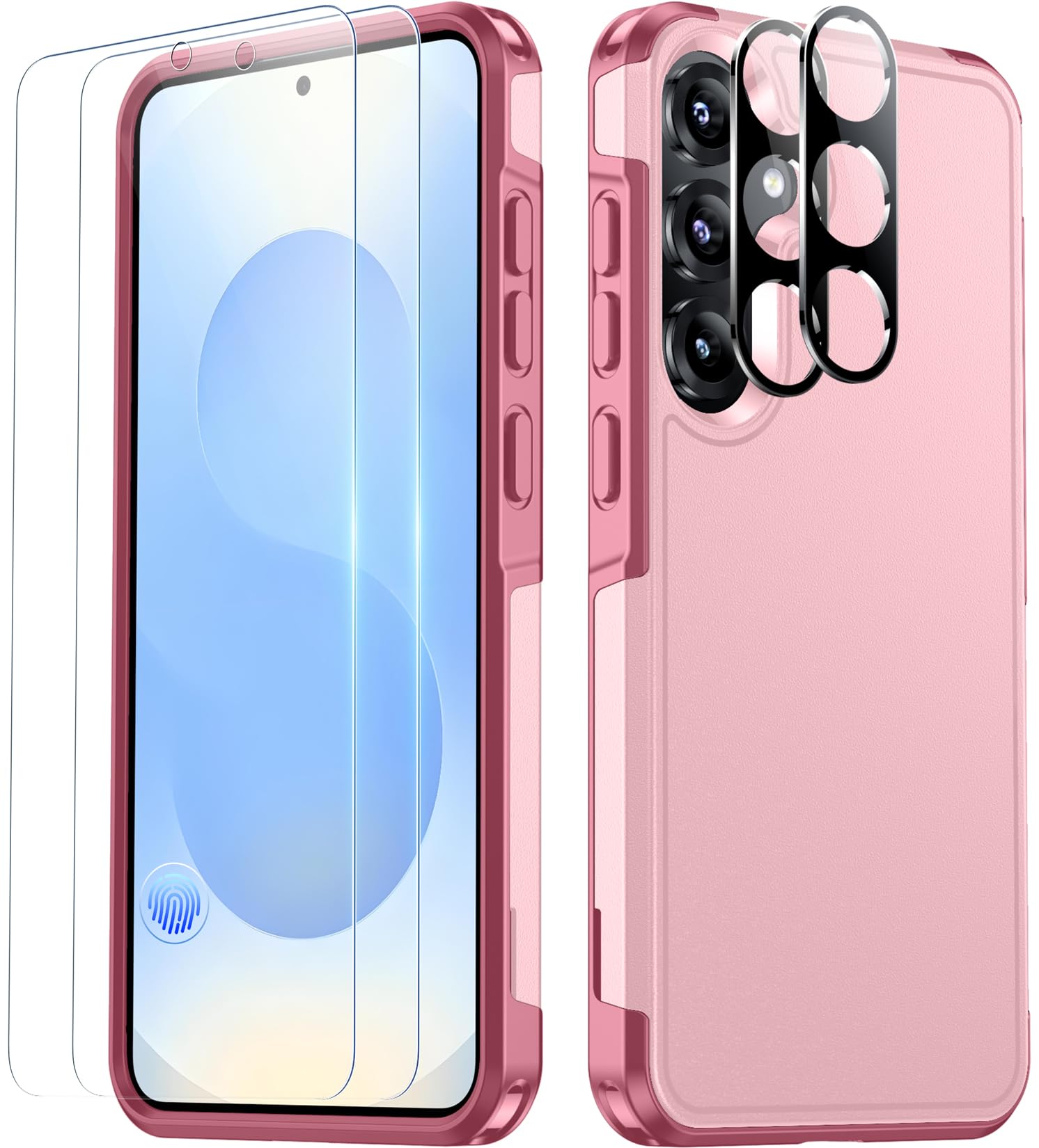 Funda De Teléfono Spidercase Para Samsung Galaxy S25 Plus Rosa - Venta Internacional.