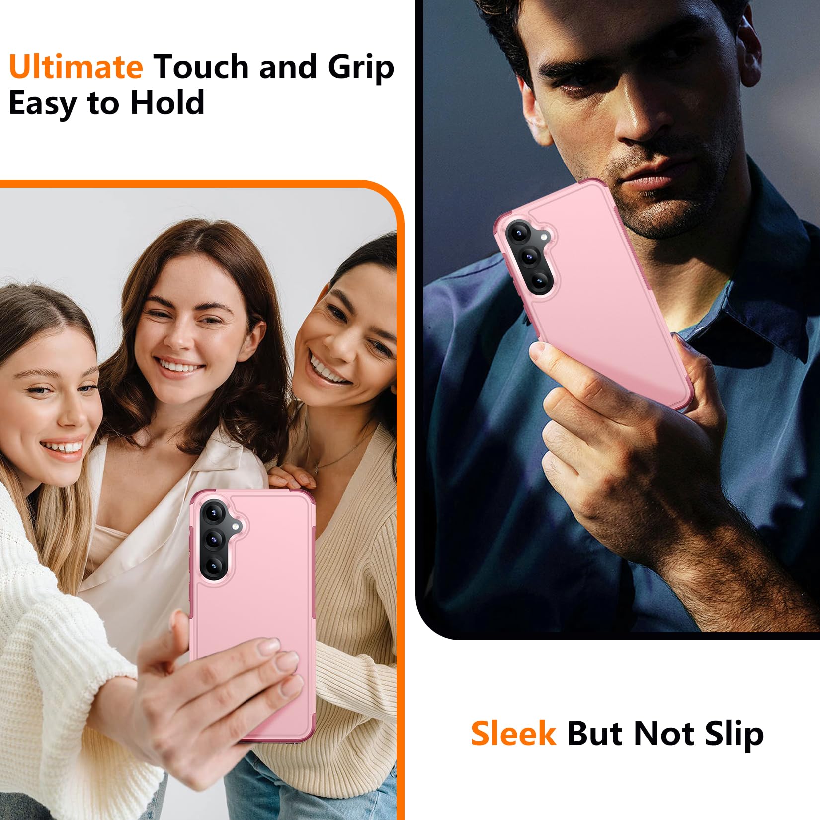 Foto 8 pulgar | Funda De Teléfono Spidercase Para Samsung Galaxy S25 Plus Rosa - Venta Internacional.