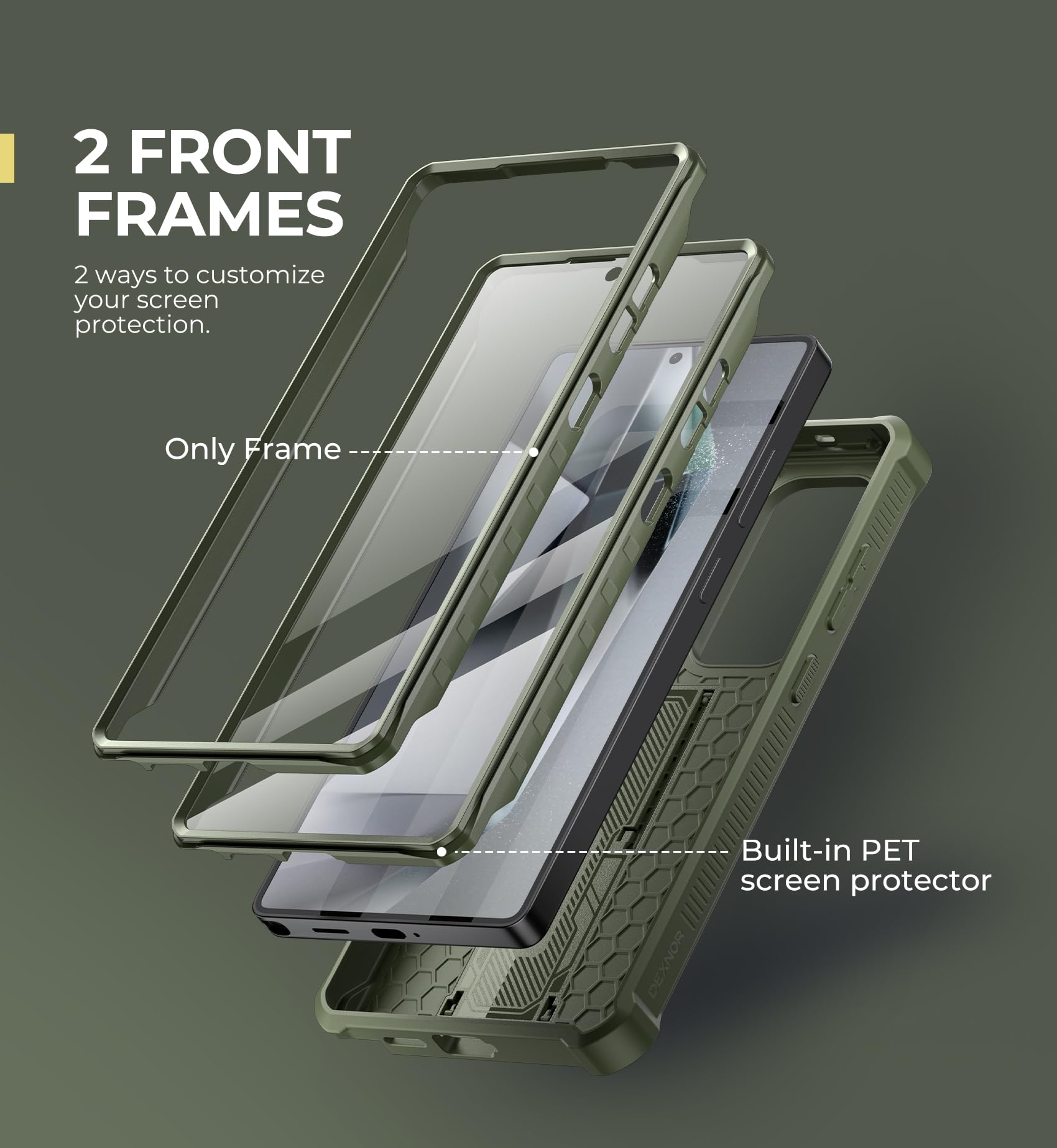 Foto 6 pulgar | Funda Dexnor Para Samsung Galaxy S25 Ultra Con Cámara Deslizante - Venta Internacional.