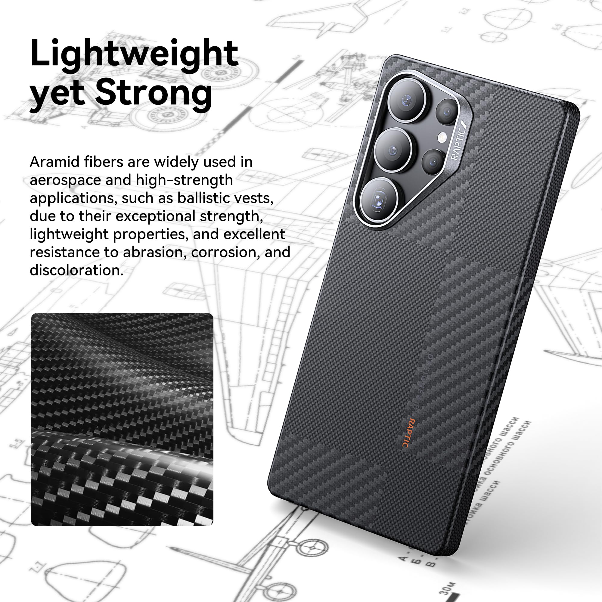 Foto 5 pulgar | Funda Raptic Mondrian Para Samsung Galaxy S25 Ultra 6.8'' - Venta Internacional.