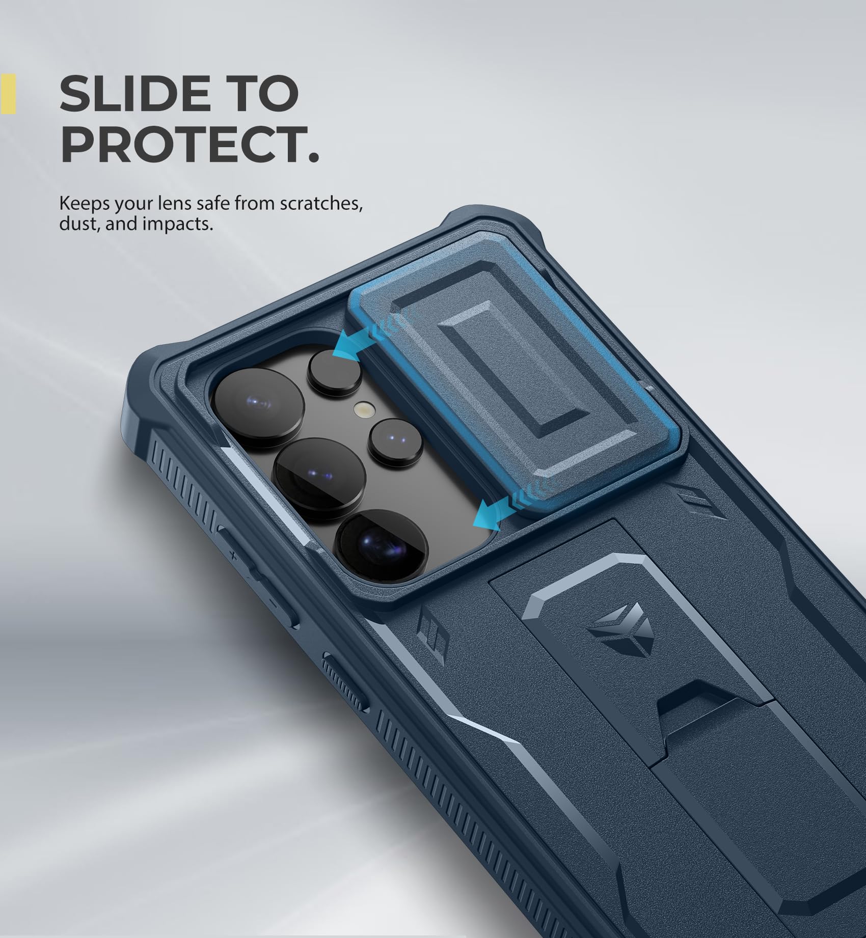Foto 4 pulgar | Funda Dexnor Para Samsung Galaxy S25 Ultra Con Cámara Deslizante - Venta Internacional.