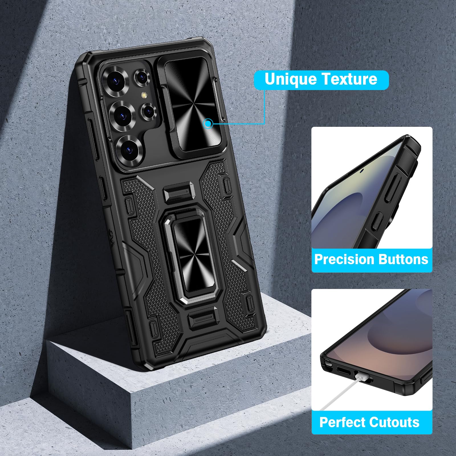 Foto 6 pulgar | Funda Vego Para Samsung Galaxy S25 Ultra Con Cámara Deslizante - Venta Internacional.