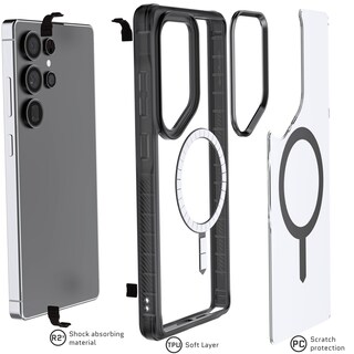 Foto 5 | Funda De Teléfono Ghostek Covert S25 Ultra Magsafe Para Samsung S25 - Venta Internacional.