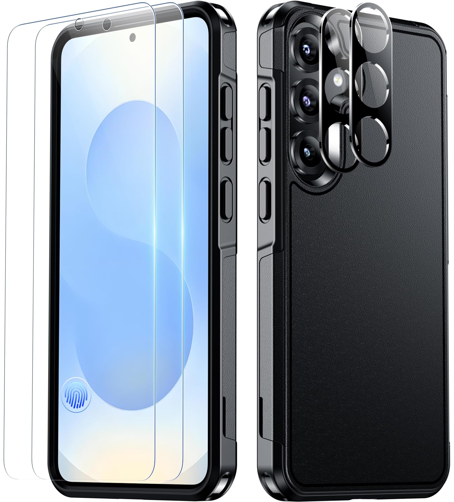 Foto 2 pulgar | Funda De Teléfono Spidercase Para Samsung Galaxy S25 Plus Con Protector De Pantalla - Venta Internacional.