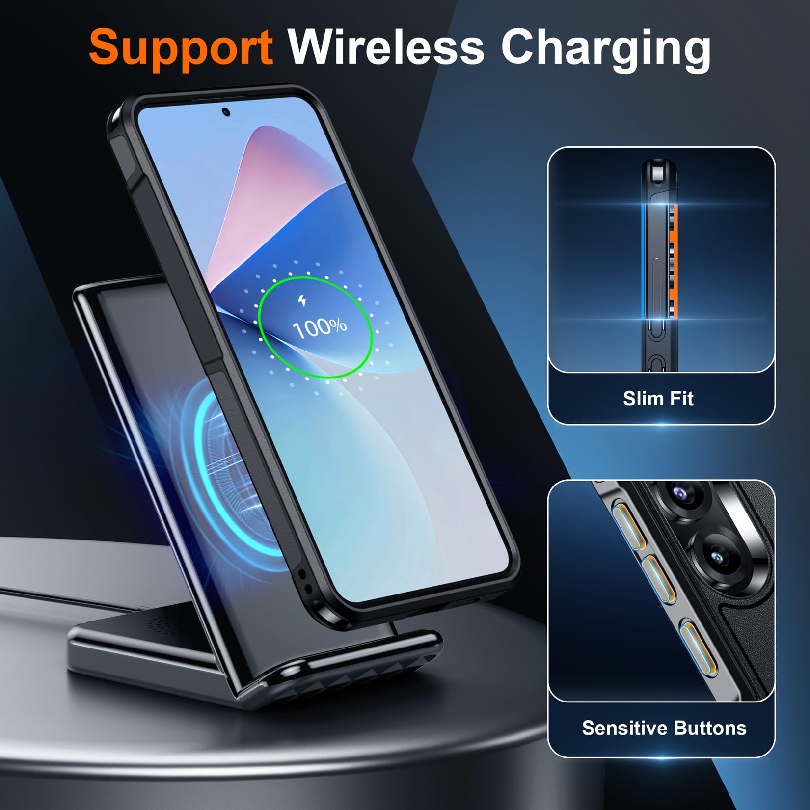 Foto 7 pulgar | Funda De Teléfono Spidercase Para Samsung Galaxy S25 Plus Con Protector De Pantalla - Venta Internacional.