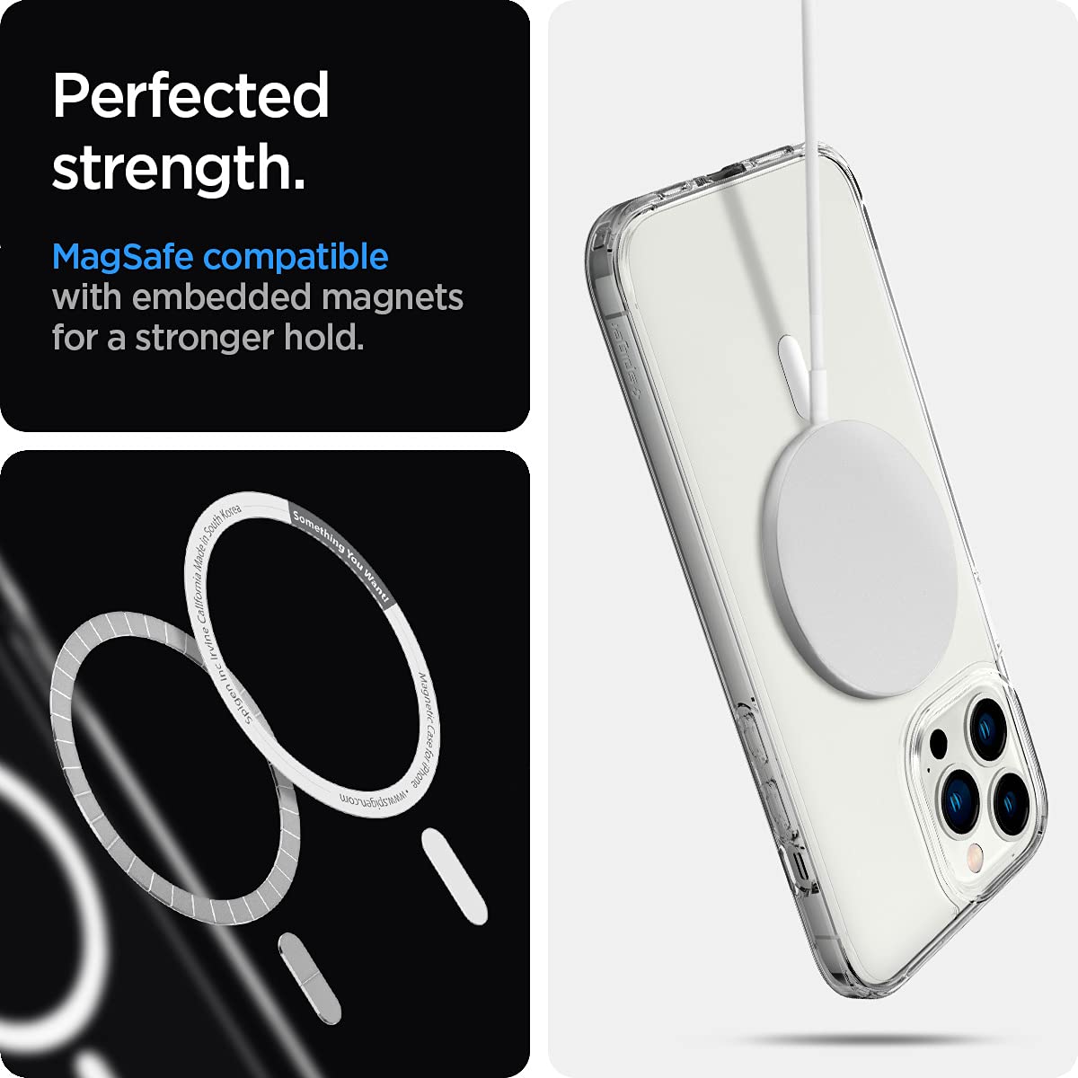 Foto 4 | Funda De Teléfono Spigen Ultra Hybrid Magfit Para Iphone 13 Pro Max - Venta Internacional.