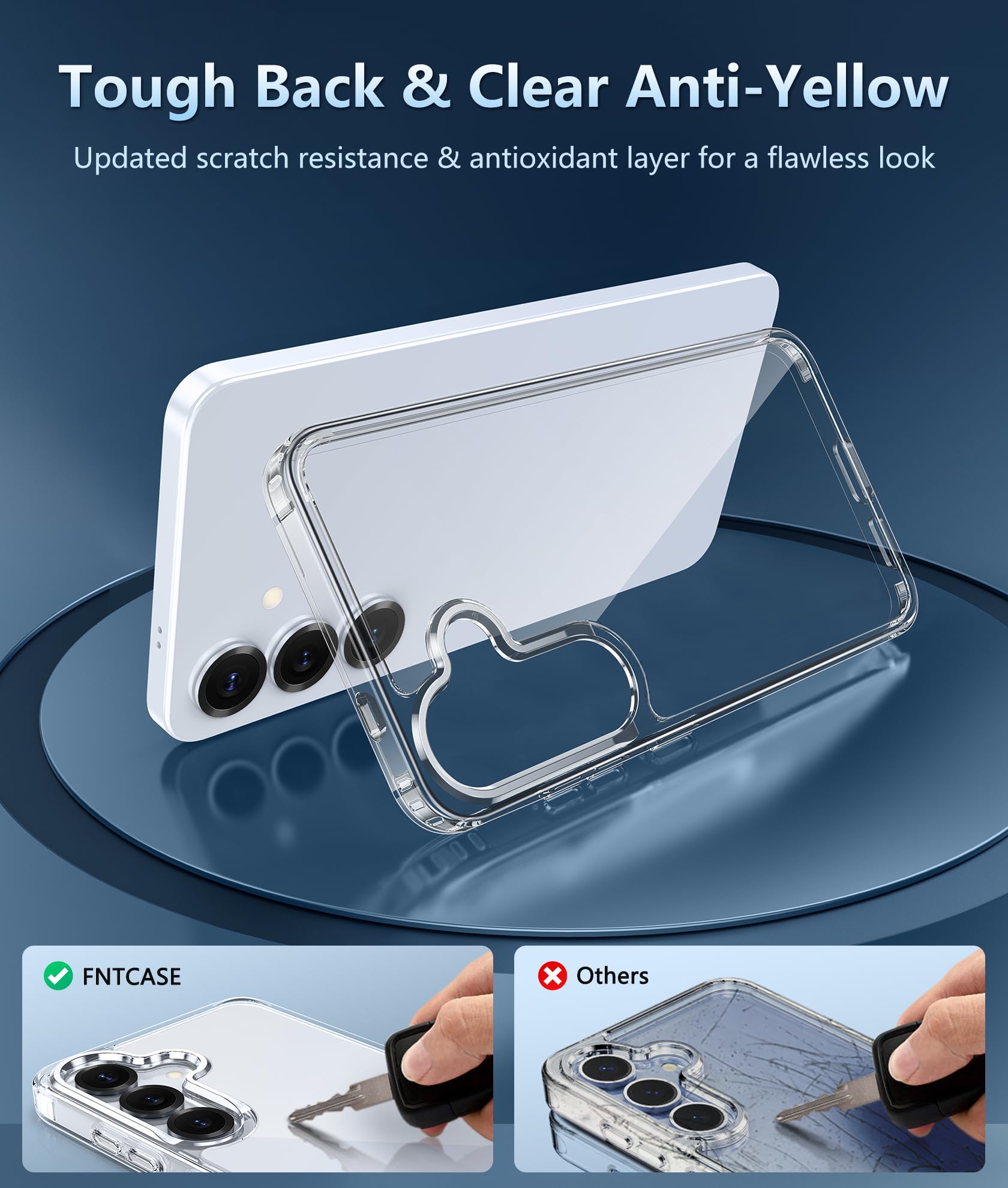 Foto 3 | Funda De Teléfono Fntcase Para Samsung Galaxy S25-plus Military Grade - Venta Internacional.