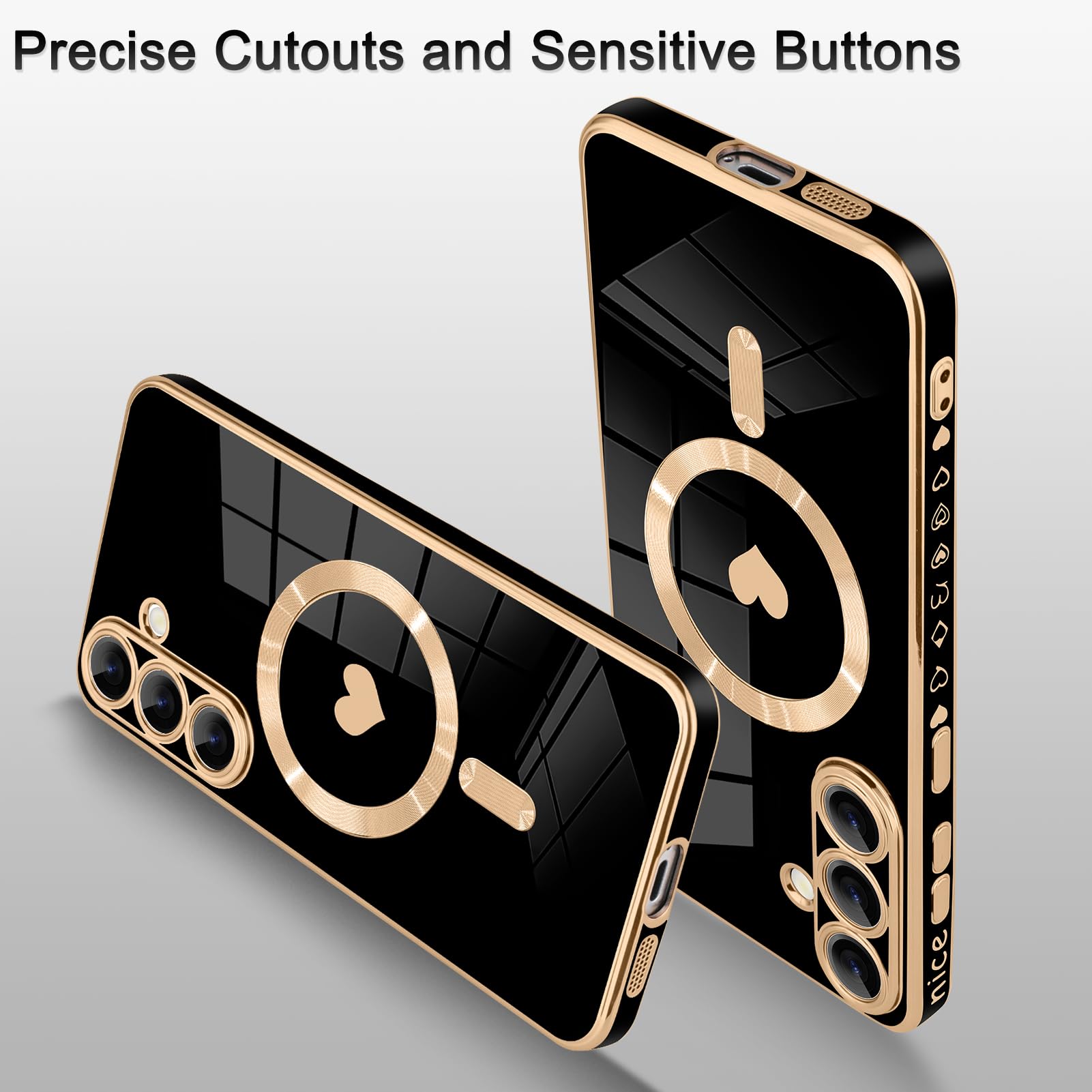 Foto 4 | Funda Magnética Aigomara Para Samsung Galaxy S25 Negra - Venta Internacional.