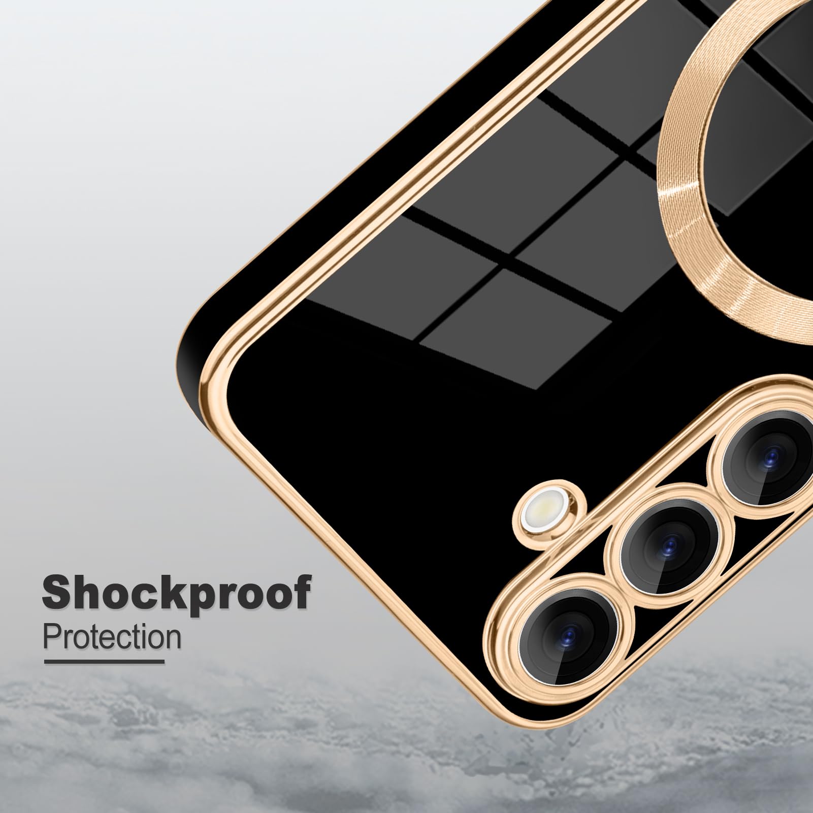 Foto 5 | Funda Magnética Aigomara Para Samsung Galaxy S25 Negra - Venta Internacional.
