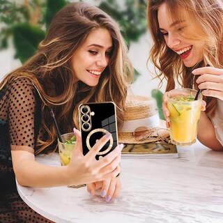 Foto 6 | Funda Magnética Aigomara Para Samsung Galaxy S25 Negra - Venta Internacional.