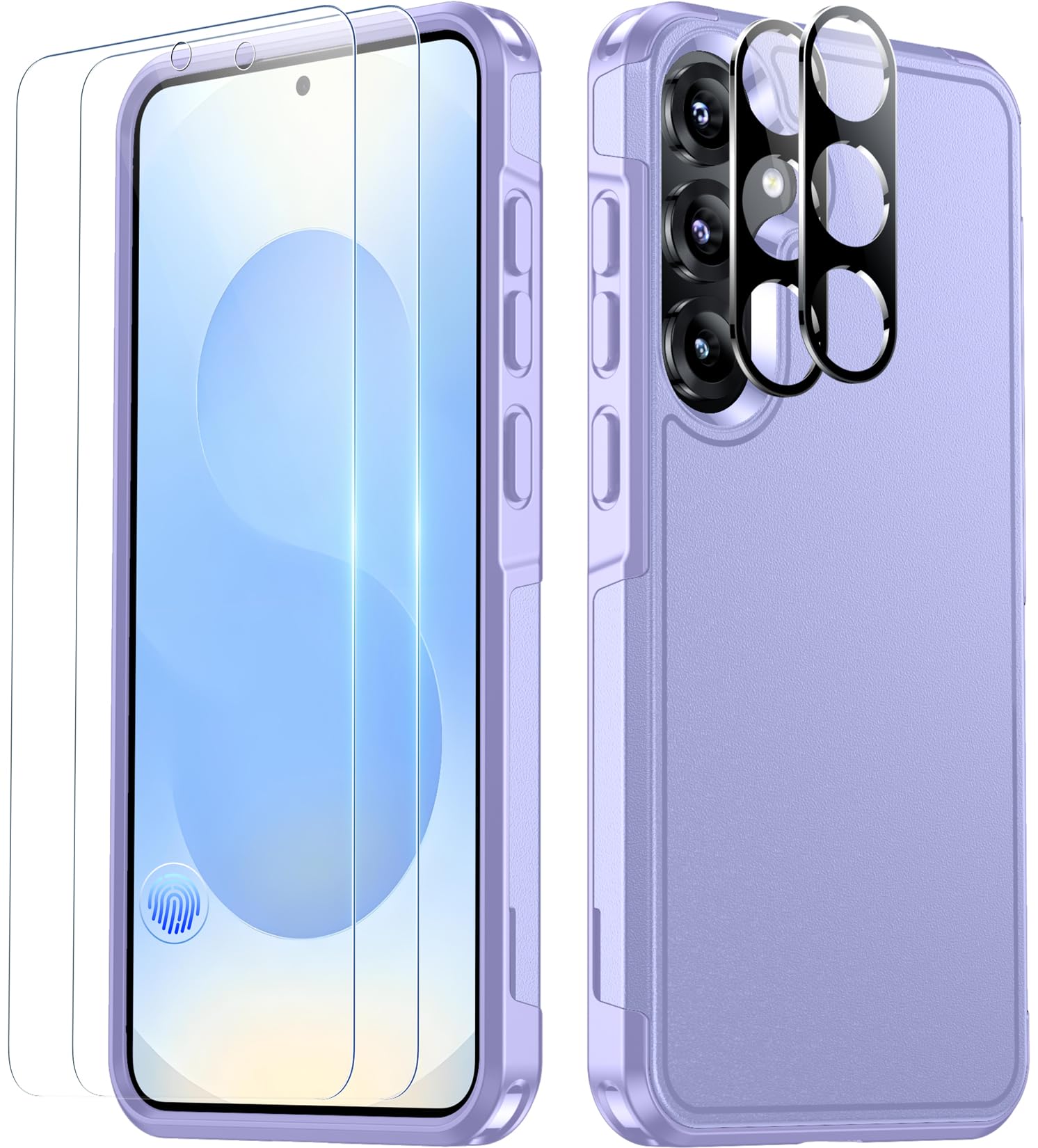 Foto 2 pulgar | Funda De Teléfono Spidercase Para Samsung Galaxy S25 Plus Con Protectores - Venta Internacional.