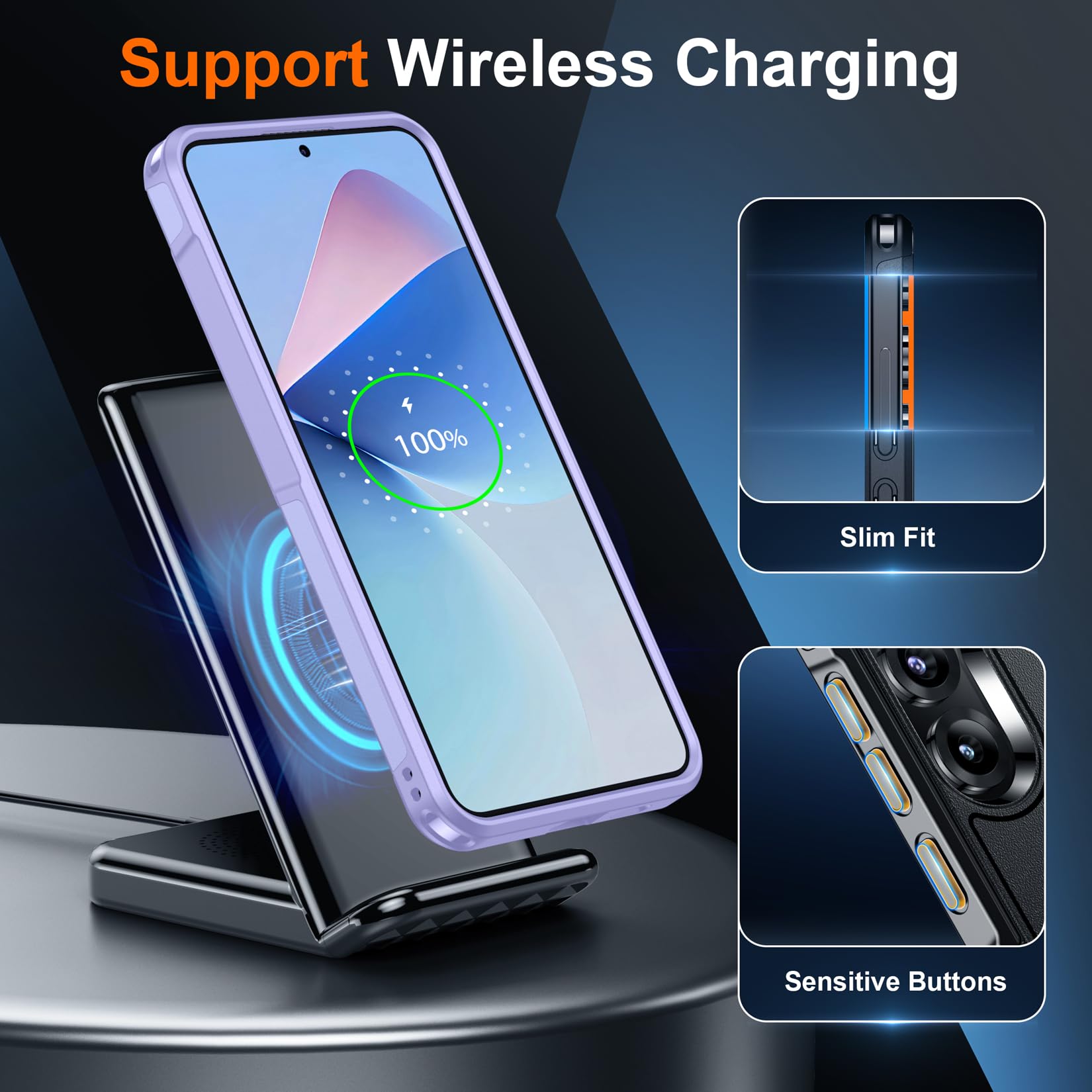 Foto 7 pulgar | Funda De Teléfono Spidercase Para Samsung Galaxy S25 Plus Con Protectores - Venta Internacional.