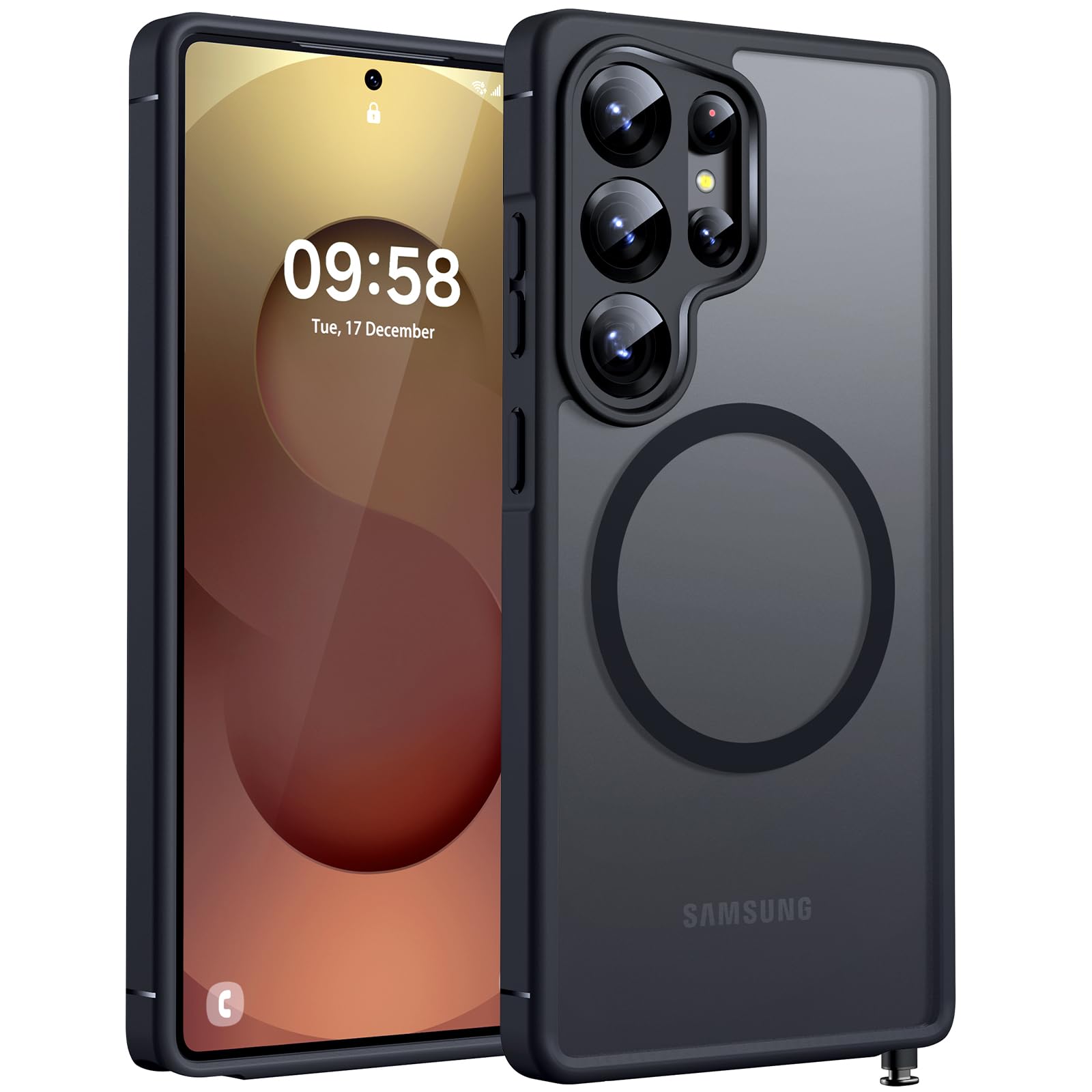 Funda Magnética Tocol Para Samsung Galaxy S25 Ultra 6.9'' Negra - Venta Internacional.