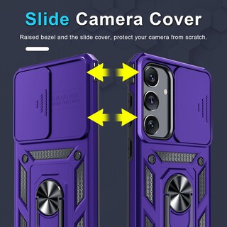 Foto 3 | Funda Para Teléfono Janmitta Compatible Con Samsung Galaxy S25/s24, Color Morado - Venta Internacional.