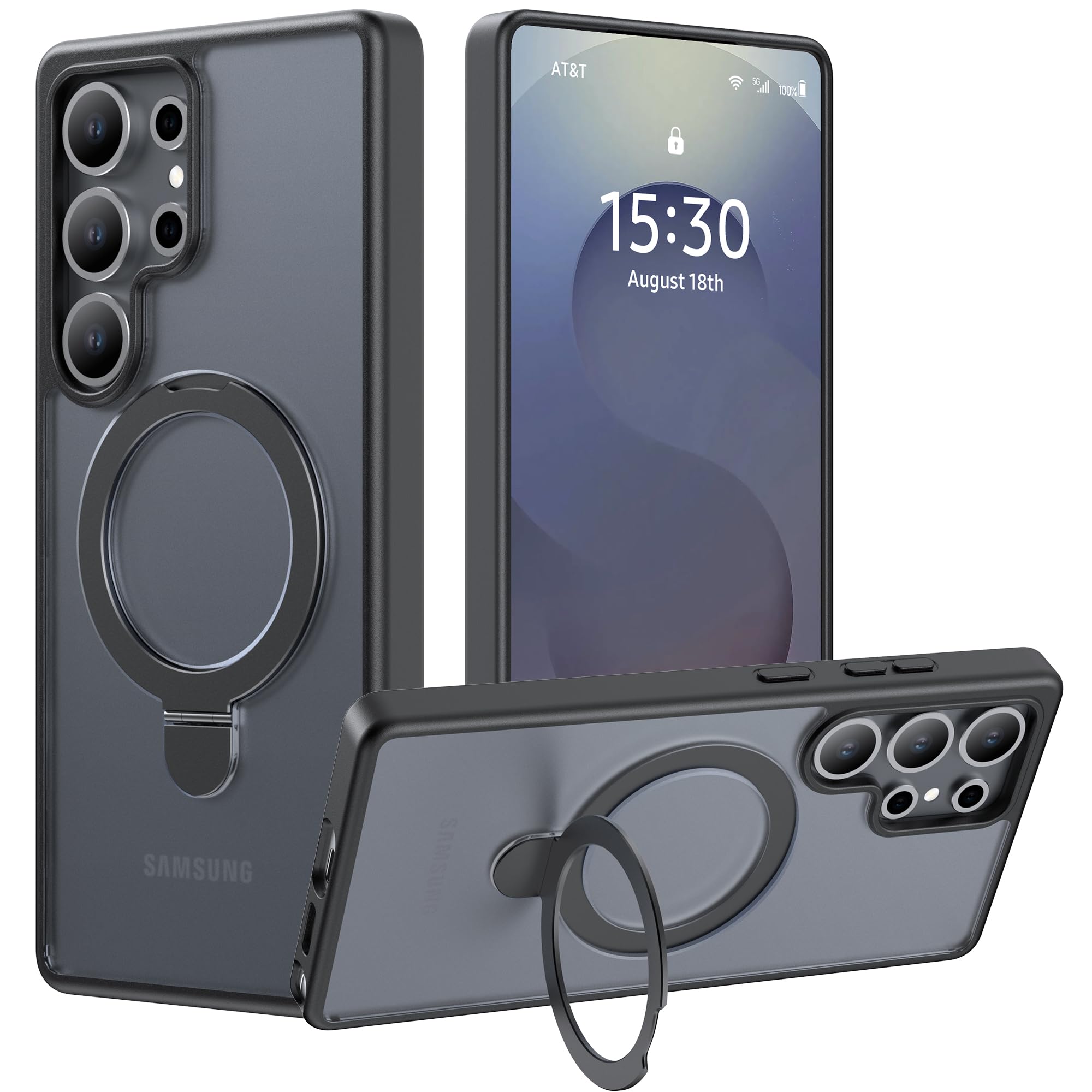 Foto 2 pulgar | Funda Para Teléfono Raptic Con Soporte Magnético Para Samsung Galaxy S25 Ultra - Venta Internacional.