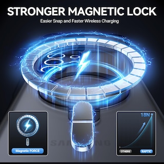 Foto 4 | Funda Para Teléfono Raptic Con Soporte Magnético Para Samsung Galaxy S25 Ultra - Venta Internacional.