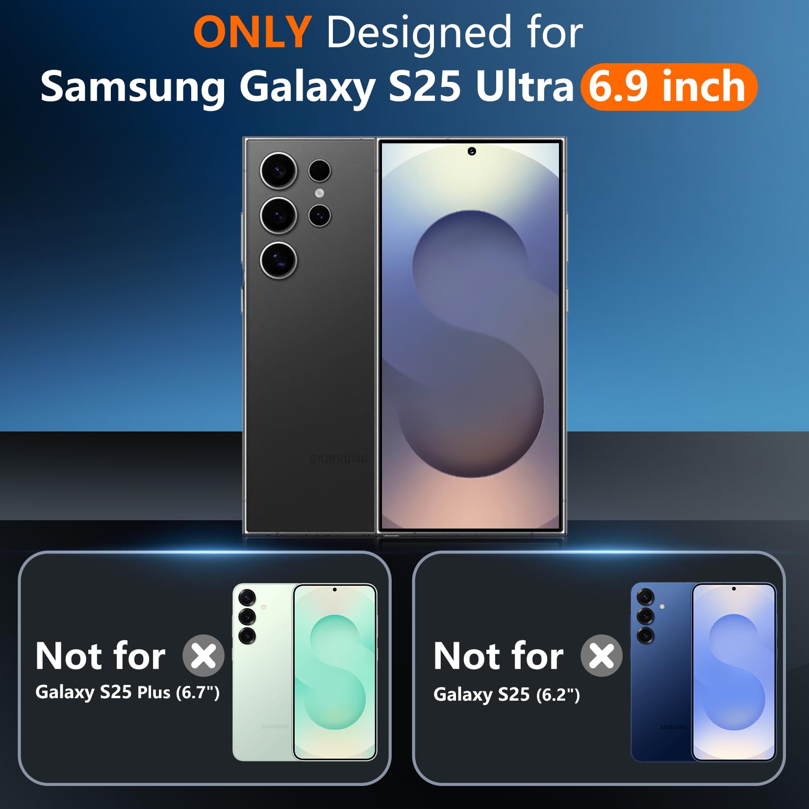 Foto 3 pulgar | Funda De Teléfono Spidercase Para Samsung Galaxy S25 Ultra 6.9'' - Venta Internacional.