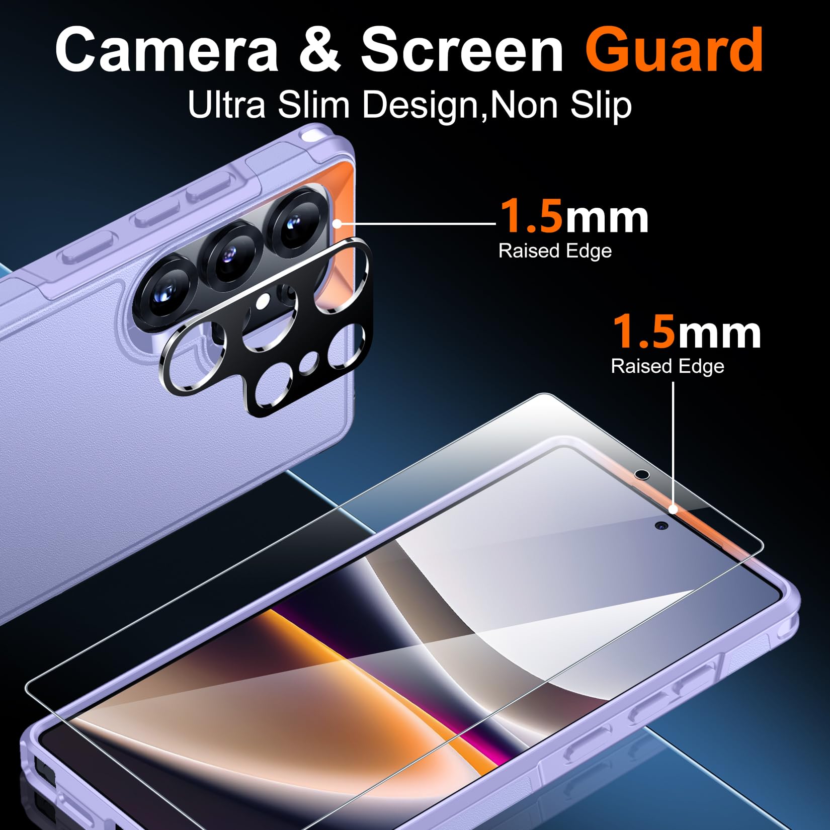 Foto 3 | Funda De Teléfono Spidercase Para Samsung Galaxy S25 Ultra 6.9'' - Venta Internacional.