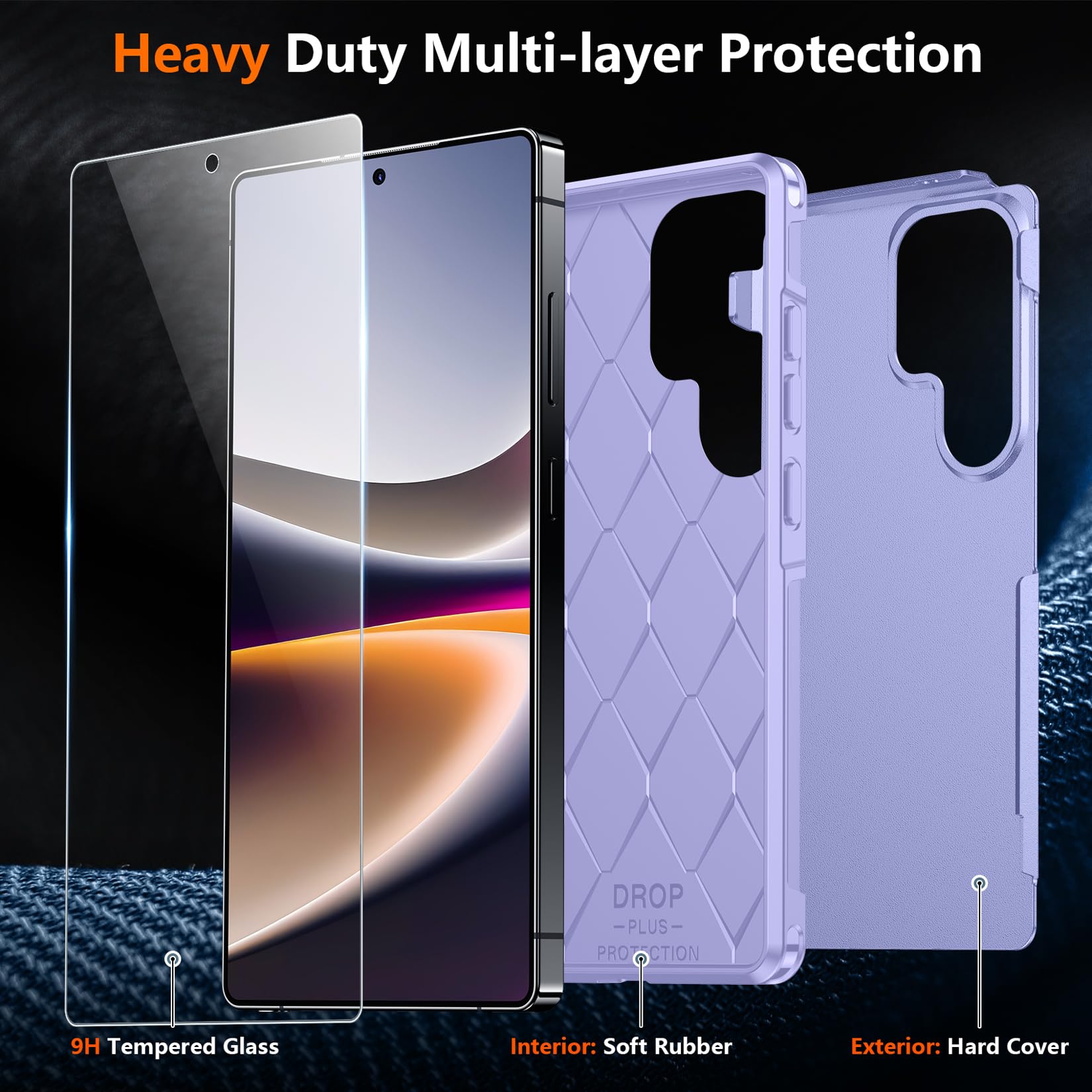 Foto 5 | Funda De Teléfono Spidercase Para Samsung Galaxy S25 Ultra 6.9'' - Venta Internacional.