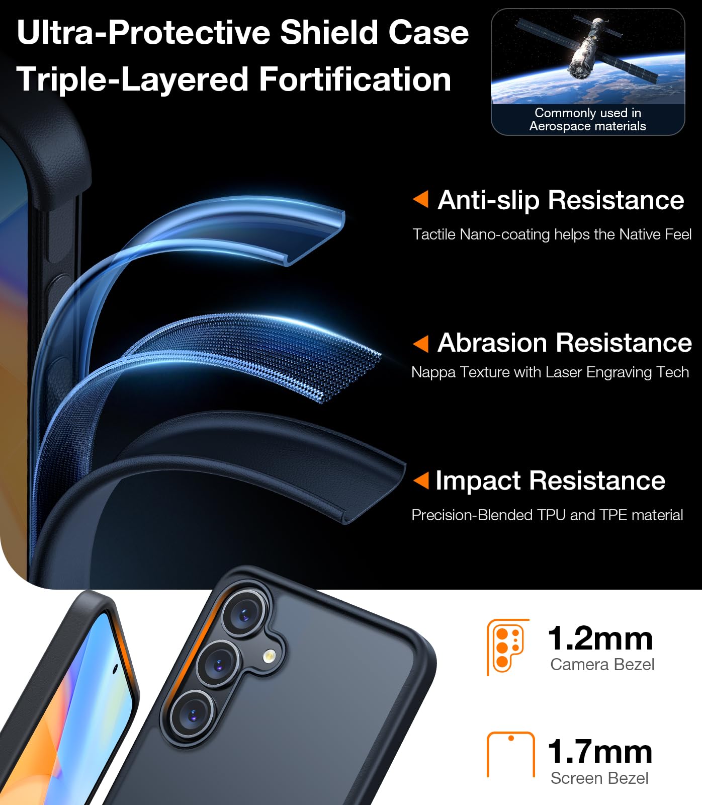 Foto 4 pulgar | Funda De Teléfono Torras Guardian A Prueba De Golpes Para Samsung Galaxy S25 - Venta Internacional.