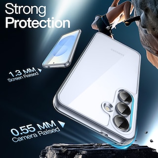 Foto 4 | Funda De Teléfono Jetech Para Samsung Galaxy S25 5g A Prueba De Golpes, Transparente - Venta Internacional.